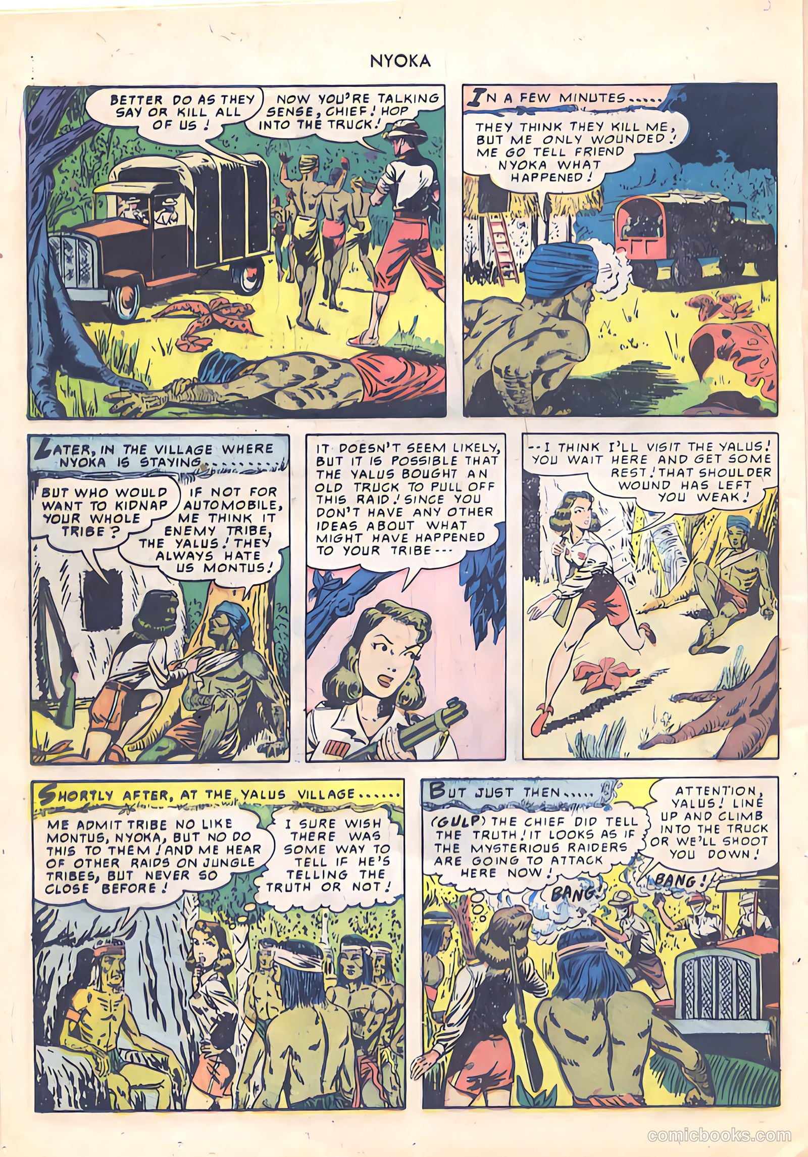 Nyoka the Jungle Girl #42 (1950) — page 28 of 52