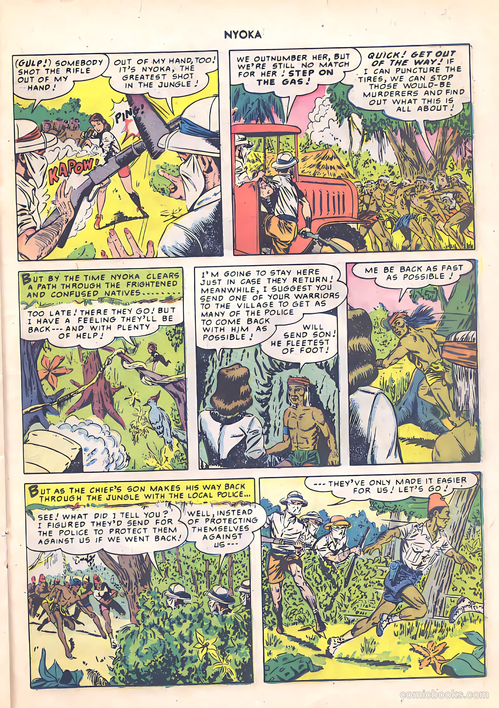 Nyoka the Jungle Girl #42 (1950) — page 29 of 52