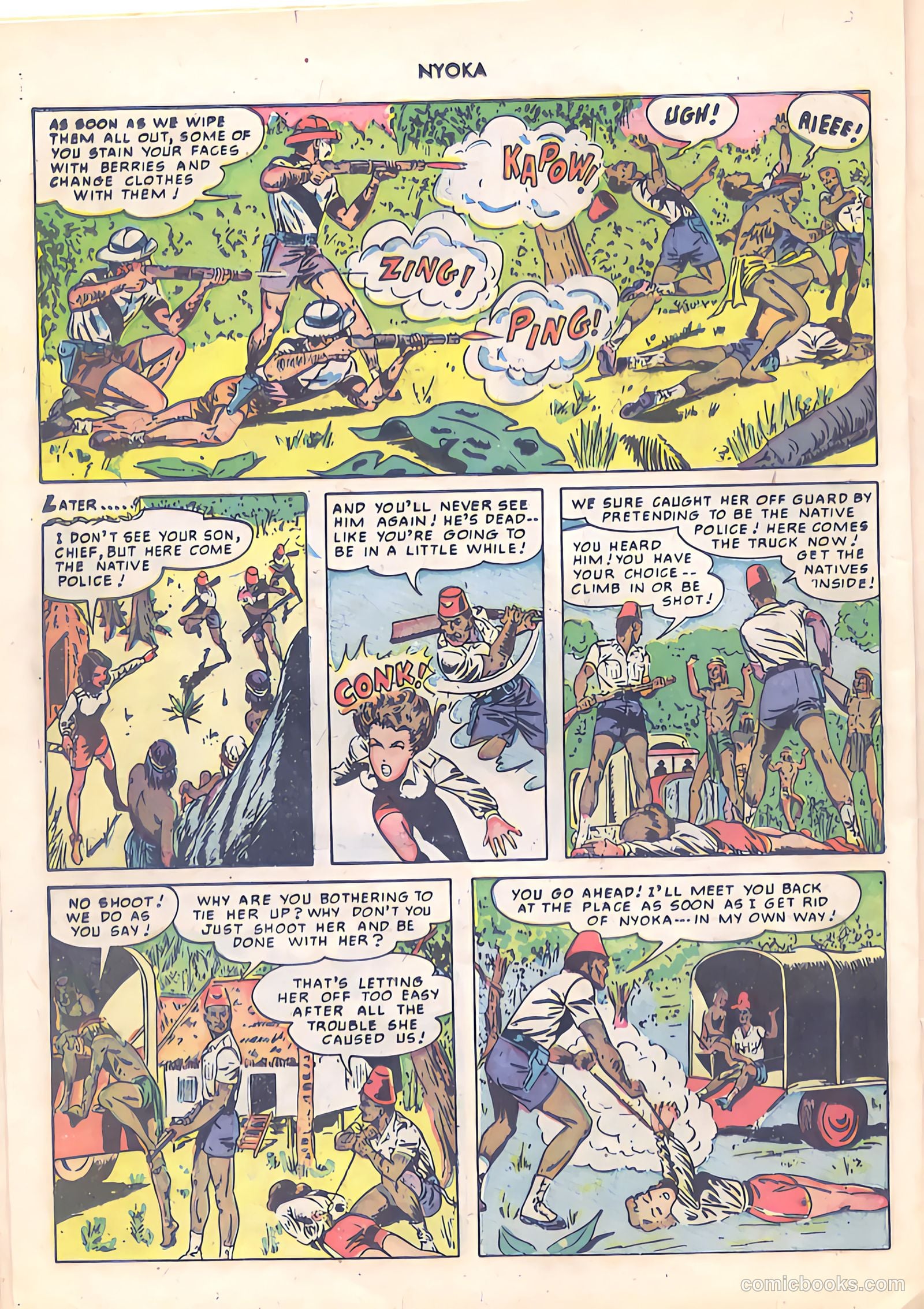 Nyoka the Jungle Girl #42 (1950) — page 30 of 52