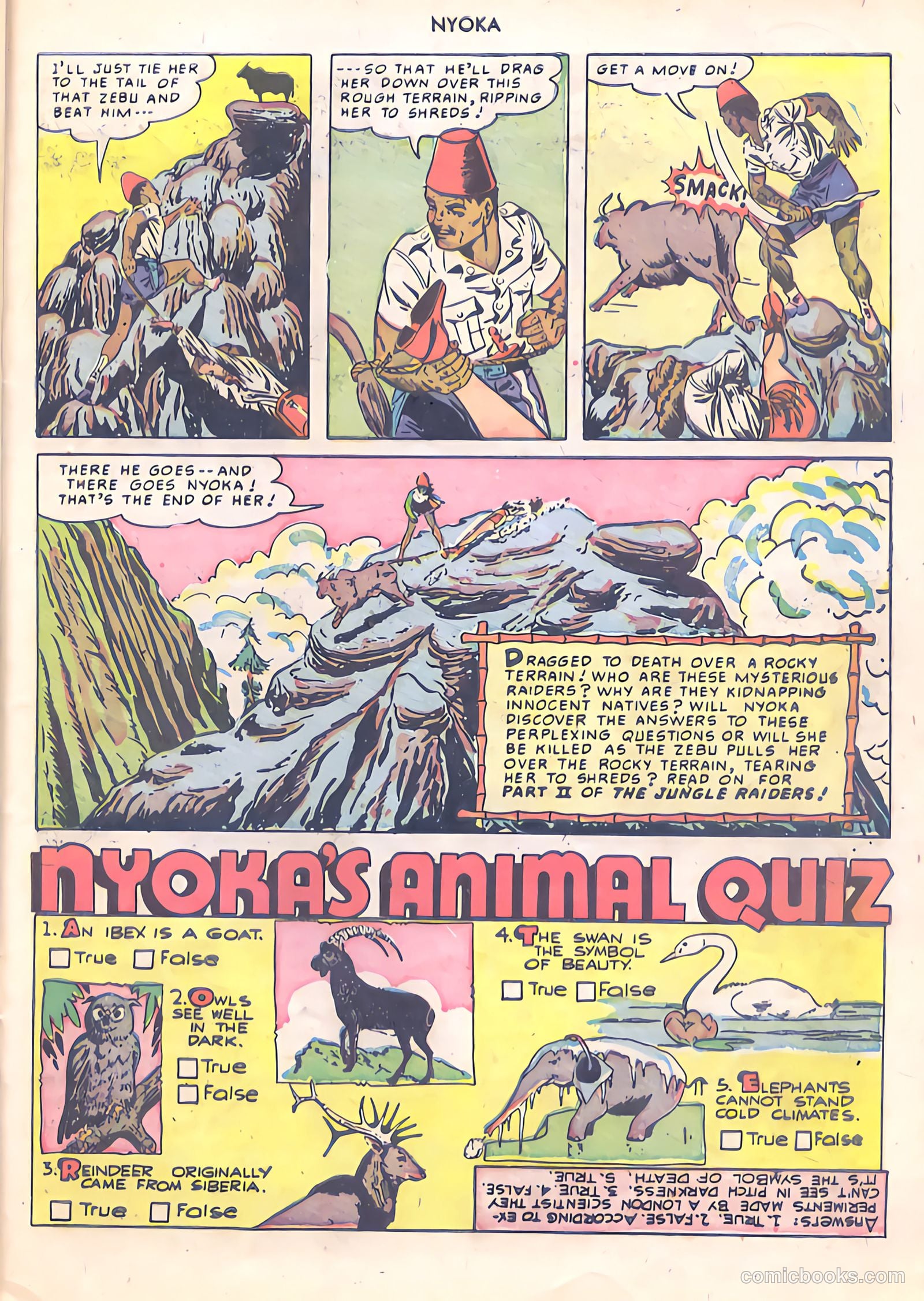Nyoka the Jungle Girl #42 (1950) — page 31 of 52