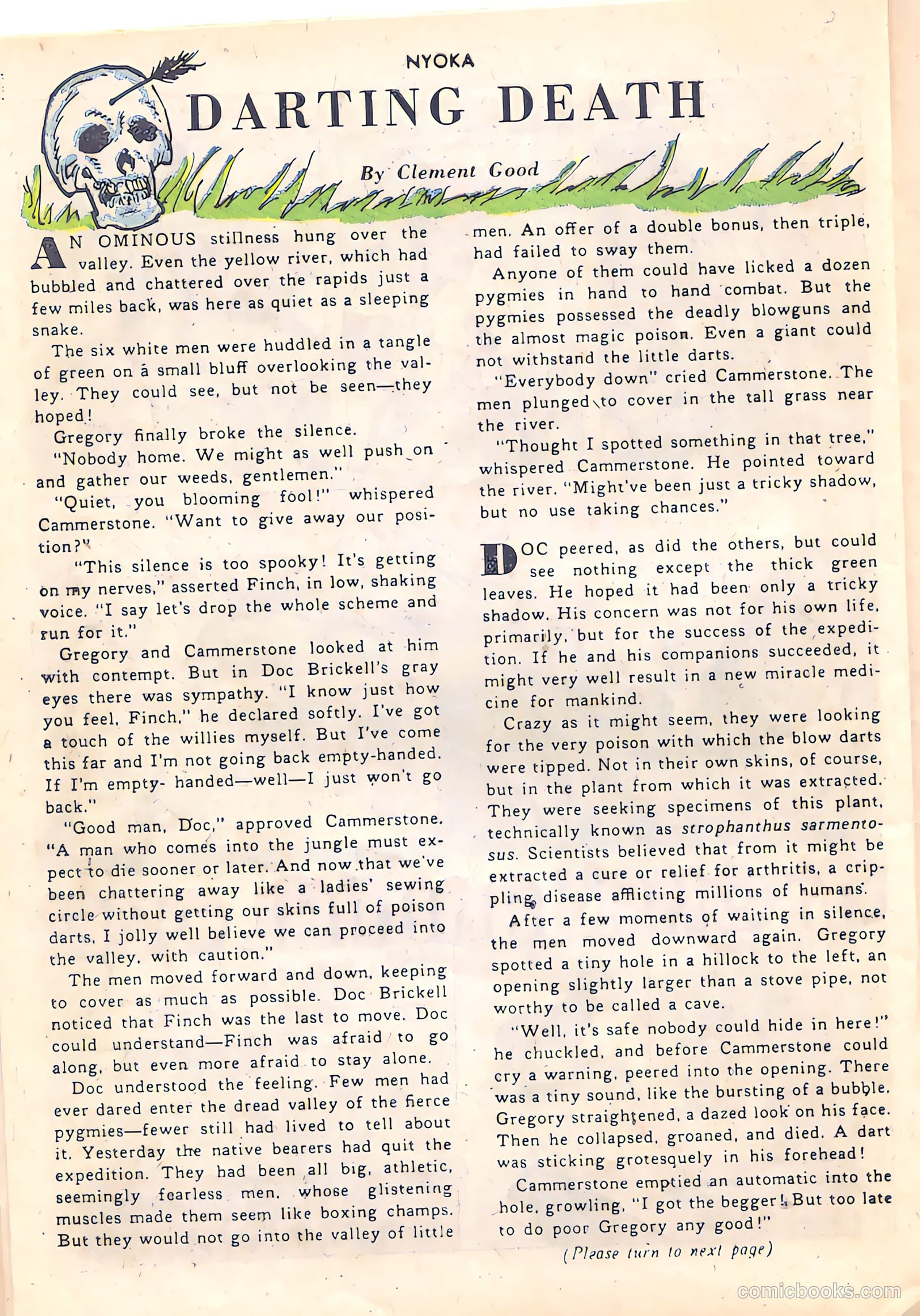 Nyoka the Jungle Girl #42 (1950) — page 32 of 52