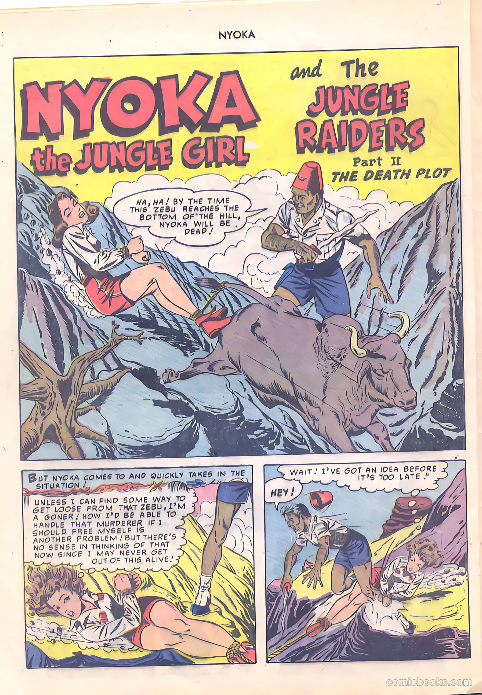 Nyoka the Jungle Girl #42 (1950) — page 36 of 52