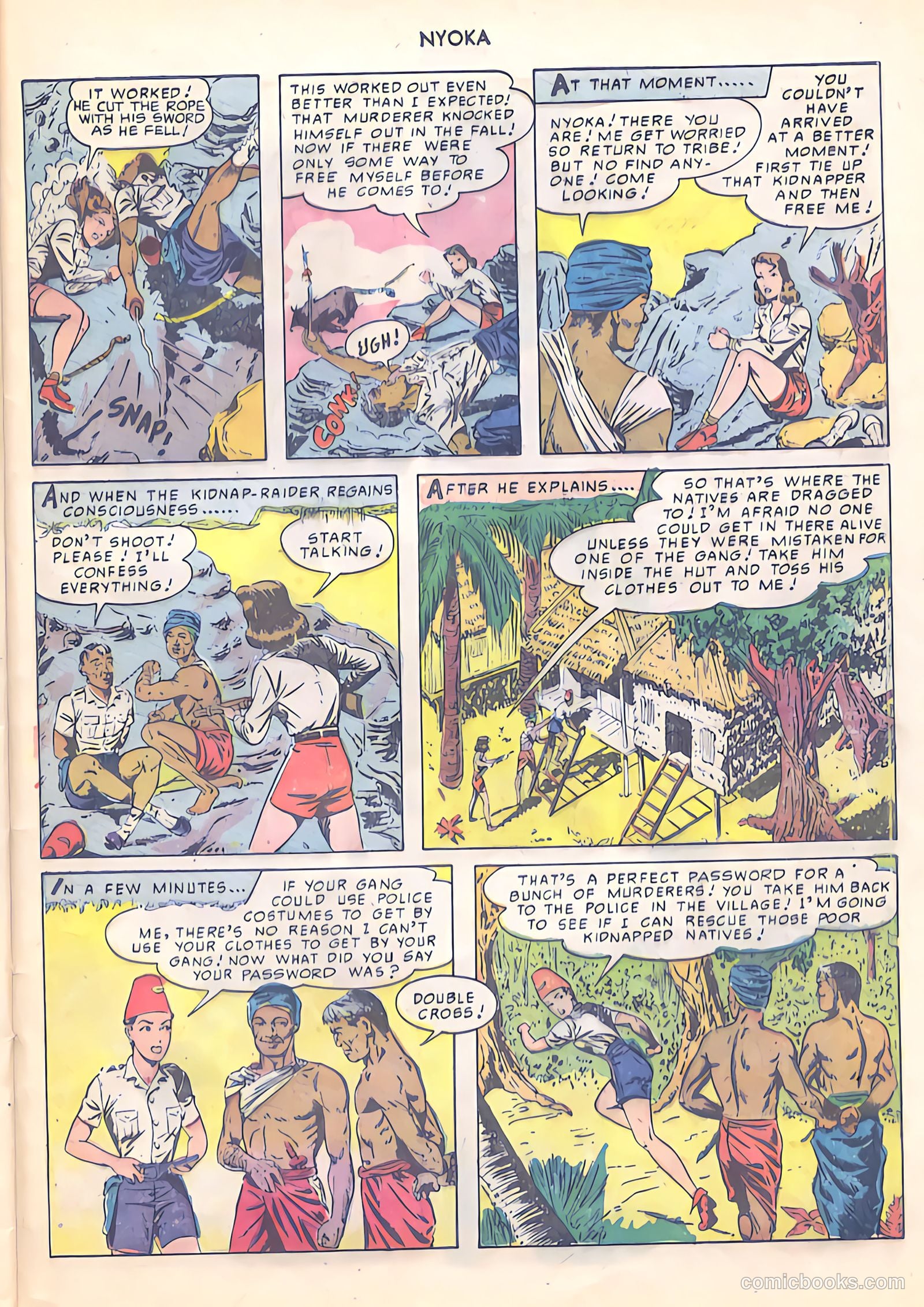 Nyoka the Jungle Girl #42 (1950) — page 37 of 52