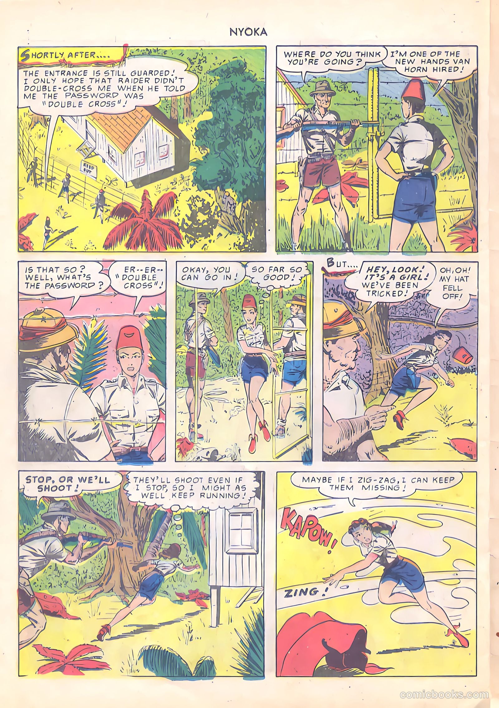 Nyoka the Jungle Girl #42 (1950) — page 38 of 52