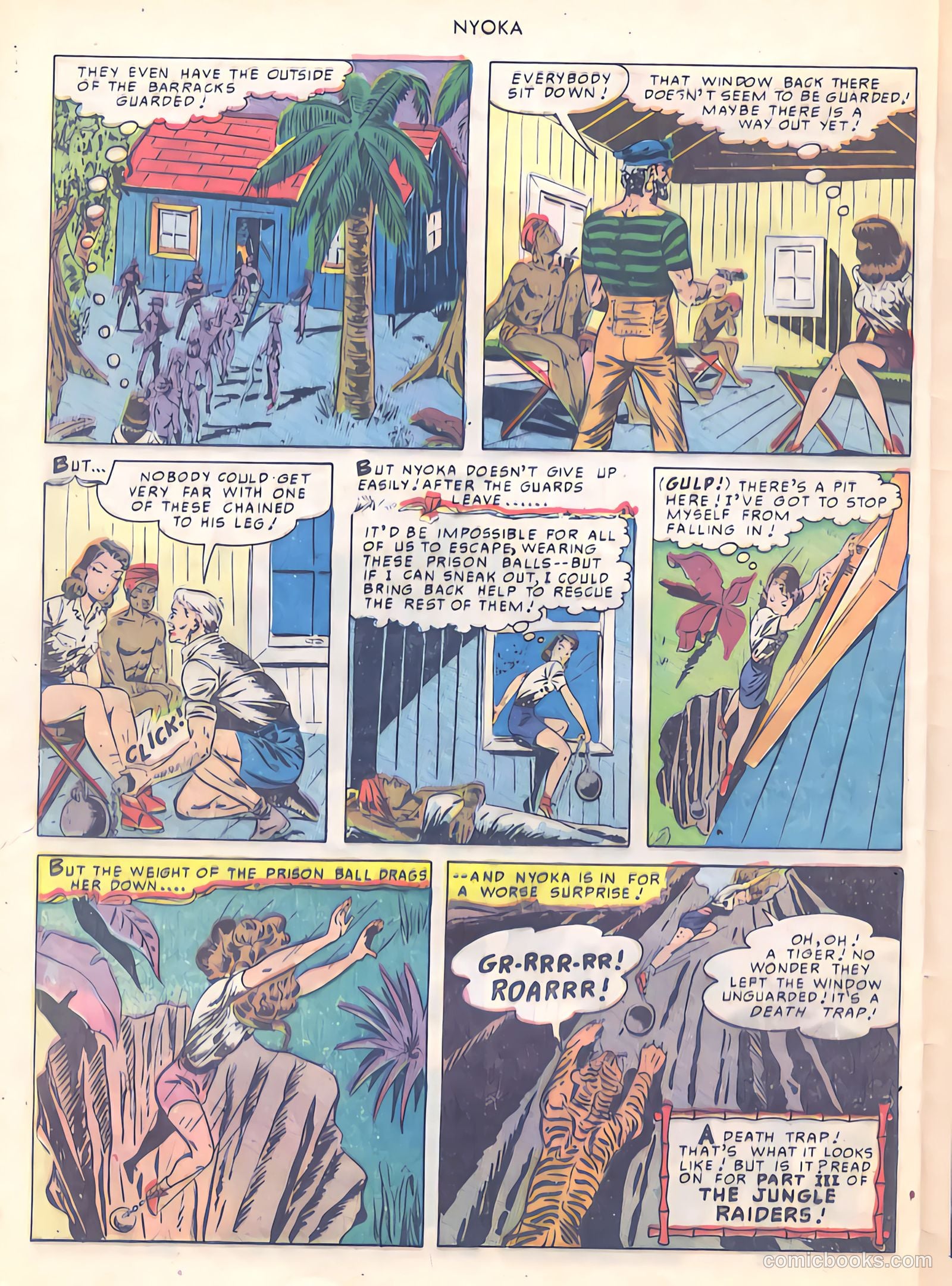 Nyoka the Jungle Girl #42 (1950) — page 40 of 52