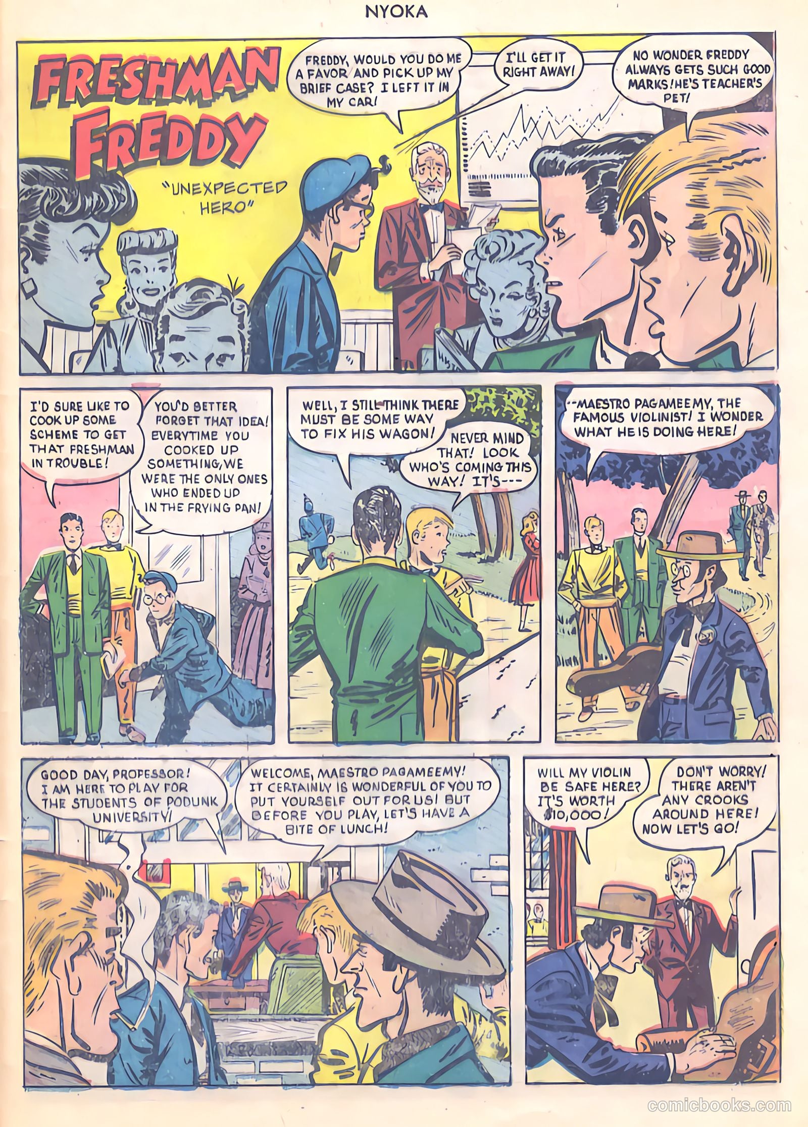 Nyoka the Jungle Girl #42 (1950) — page 41 of 52
