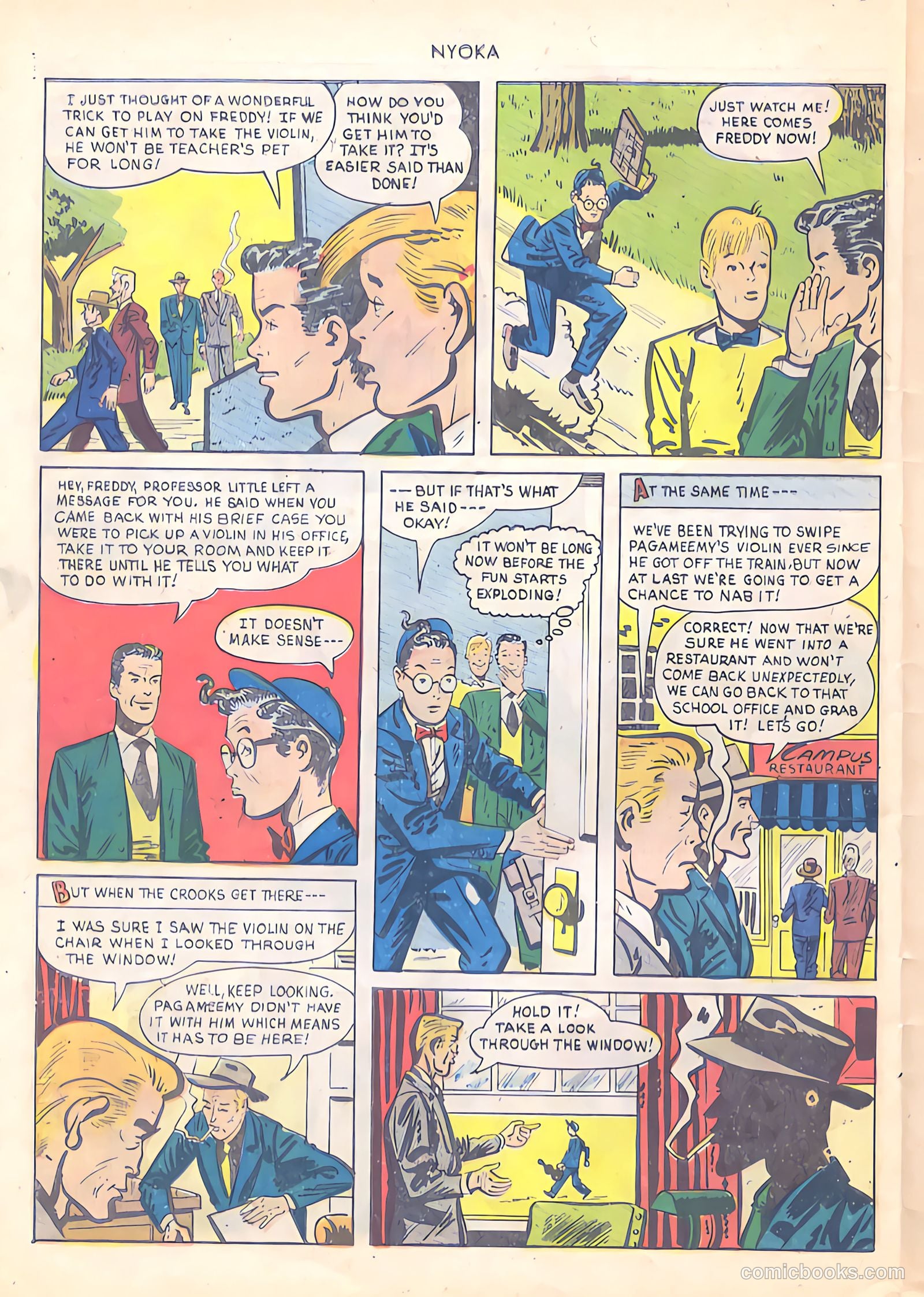 Nyoka the Jungle Girl #42 (1950) — page 42 of 52