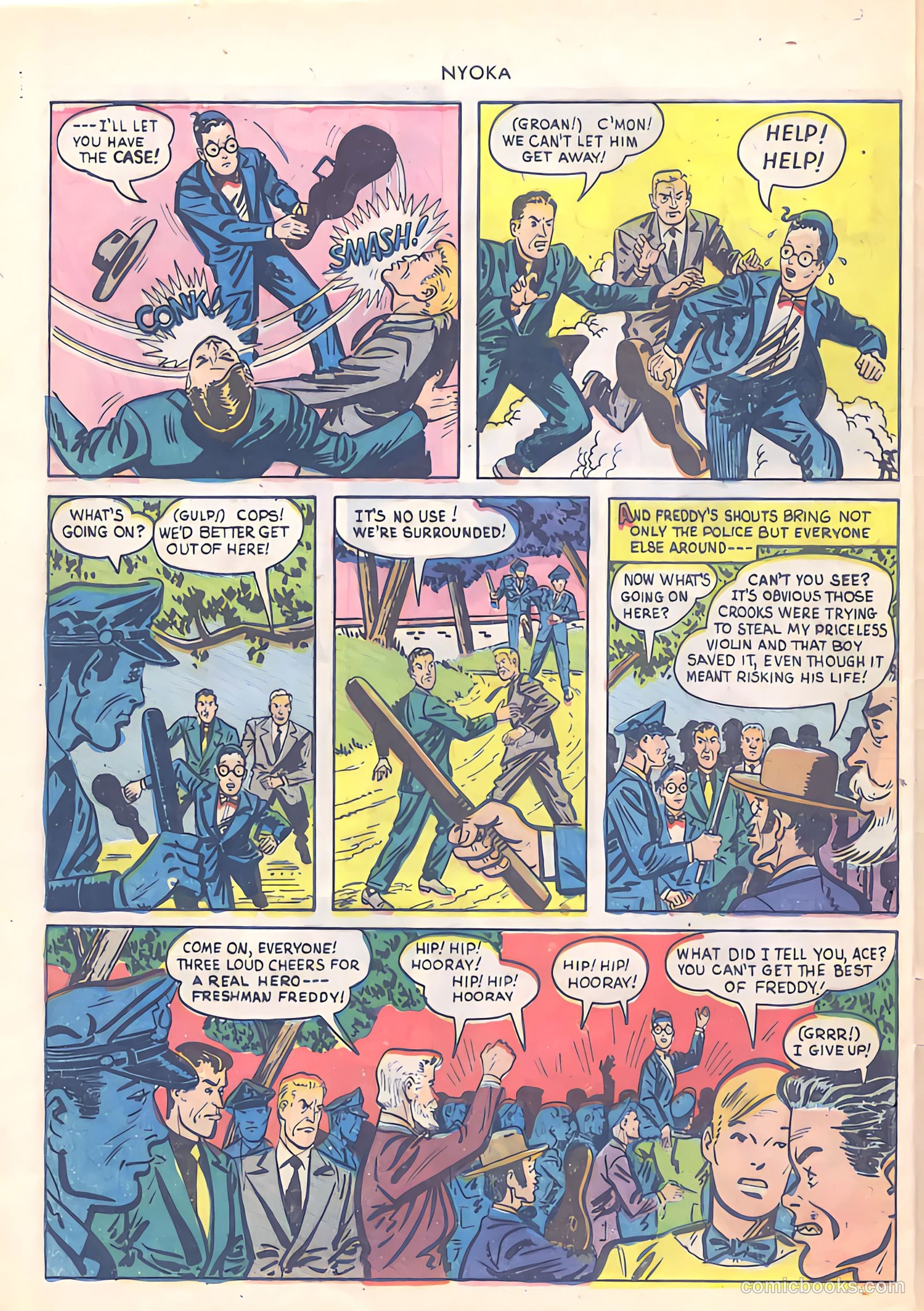 Nyoka the Jungle Girl #42 (1950) — page 44 of 52