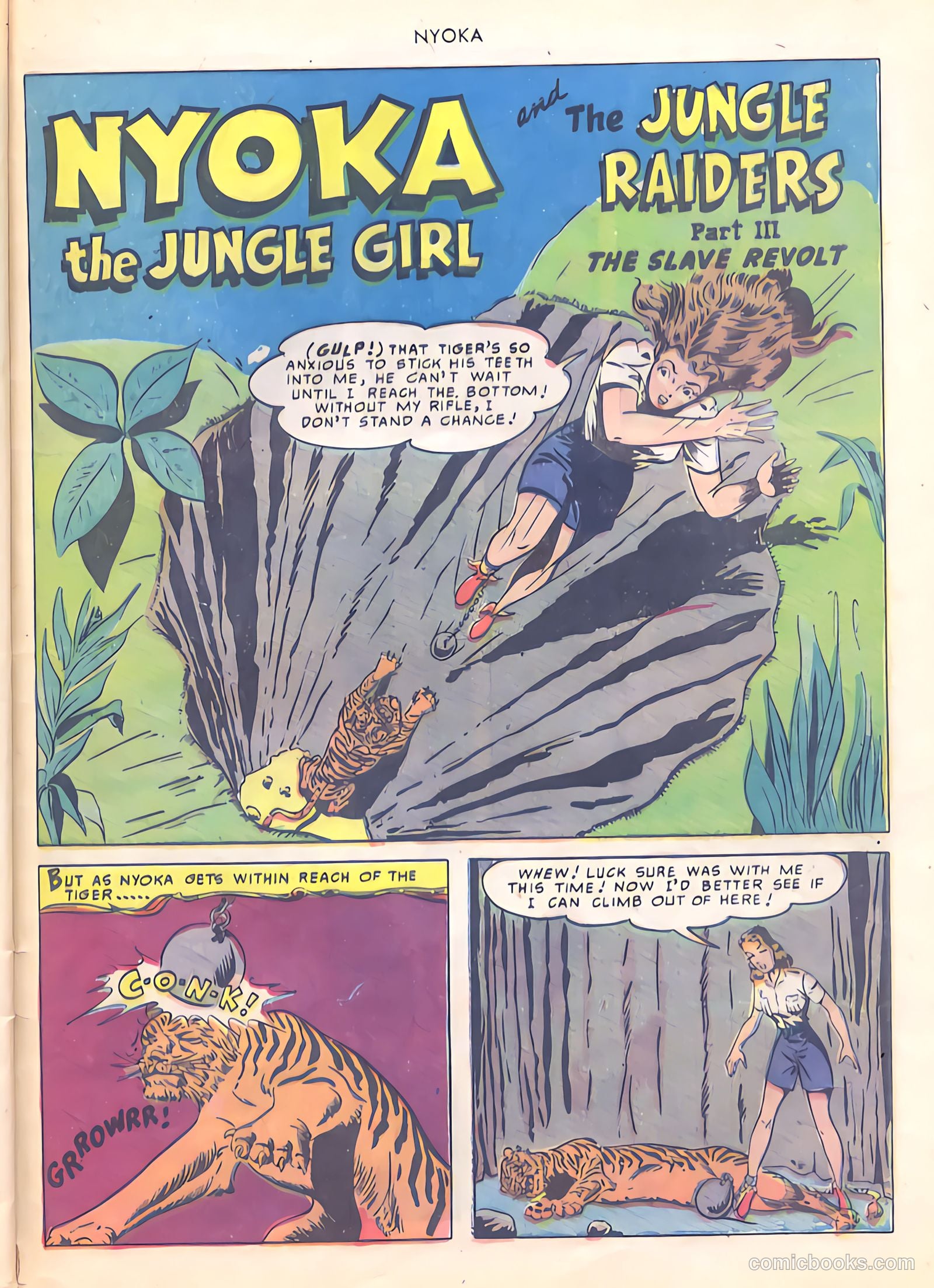 Nyoka the Jungle Girl #42 (1950) — page 45 of 52