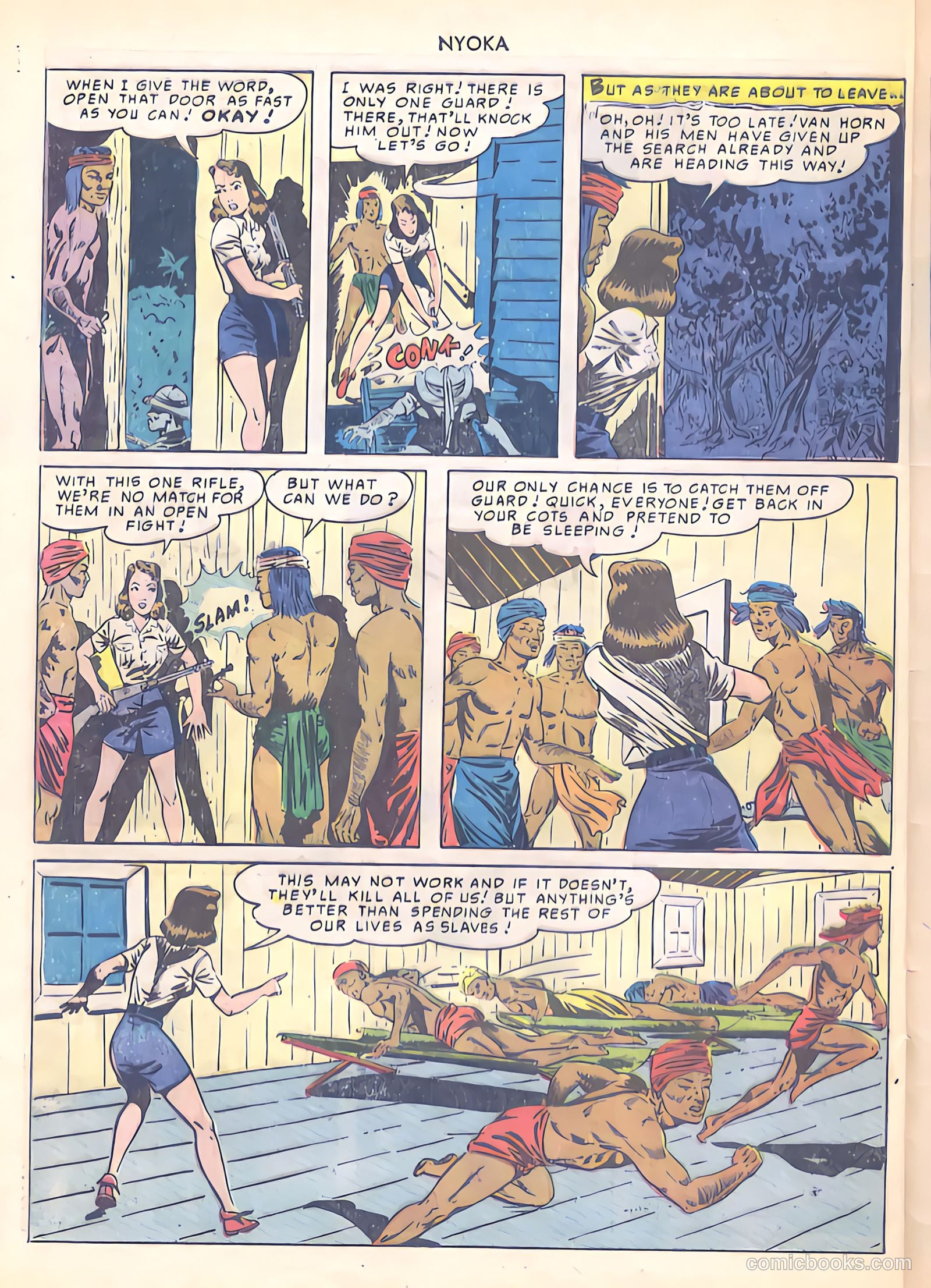 Nyoka the Jungle Girl #42 (1950) — page 48 of 52