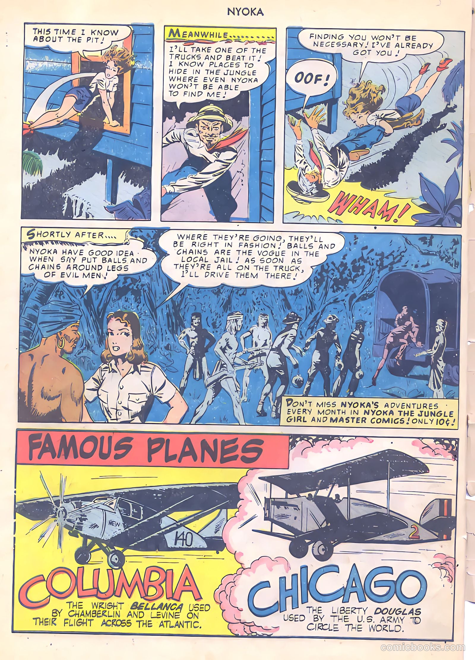 Nyoka the Jungle Girl #42 (1950) — page 50 of 52