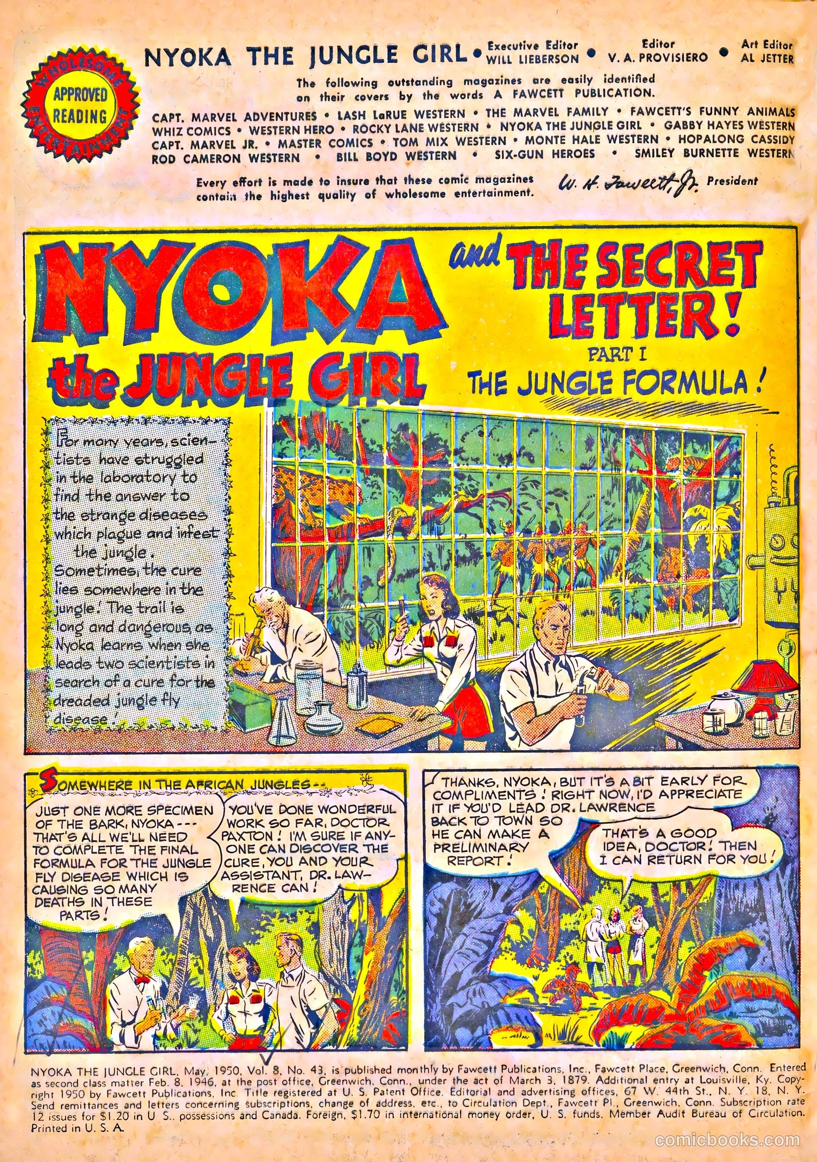 Nyoka the Jungle Girl #43 (1950) — page 4 of 52