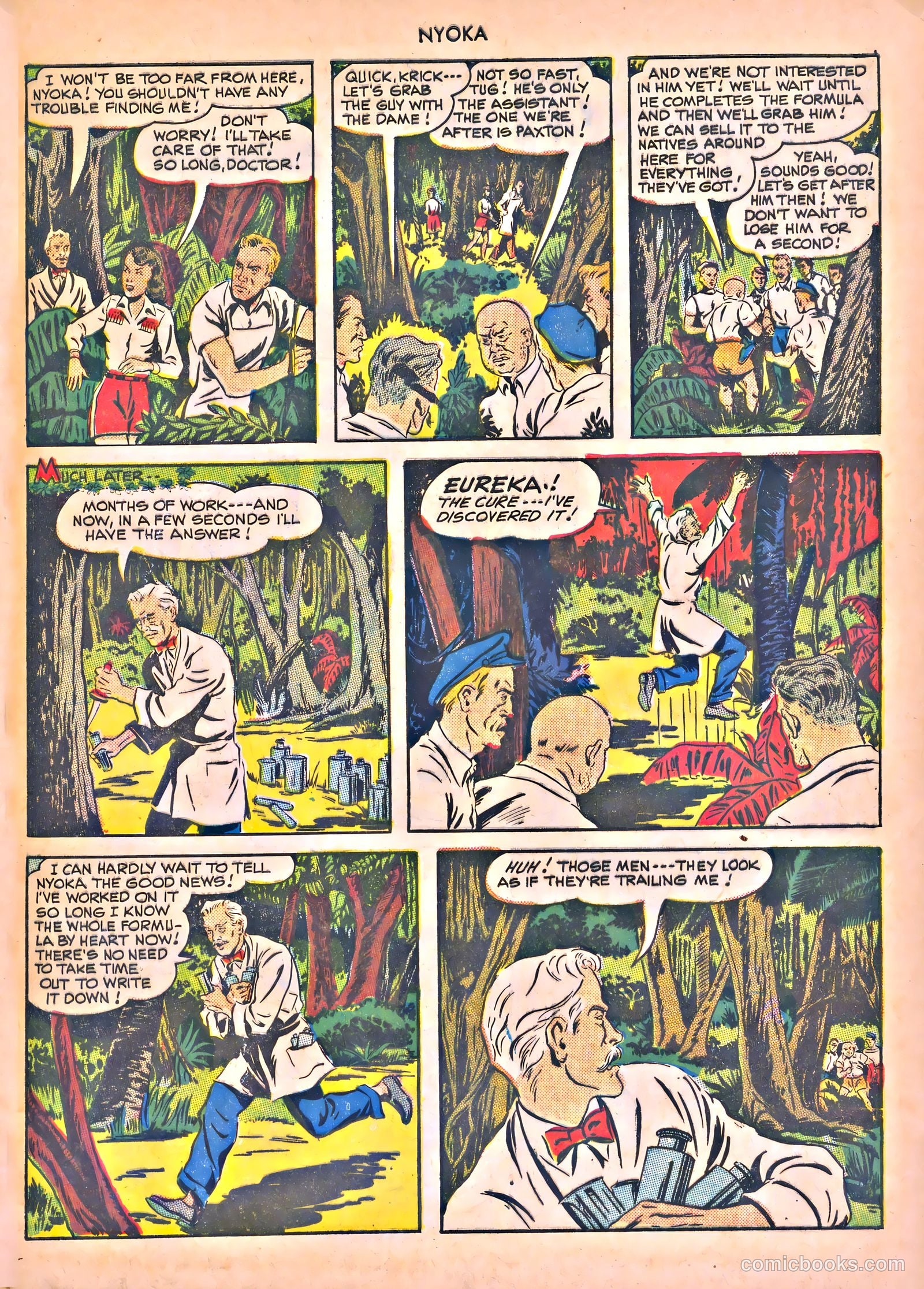 Nyoka the Jungle Girl #43 (1950) — page 5 of 52