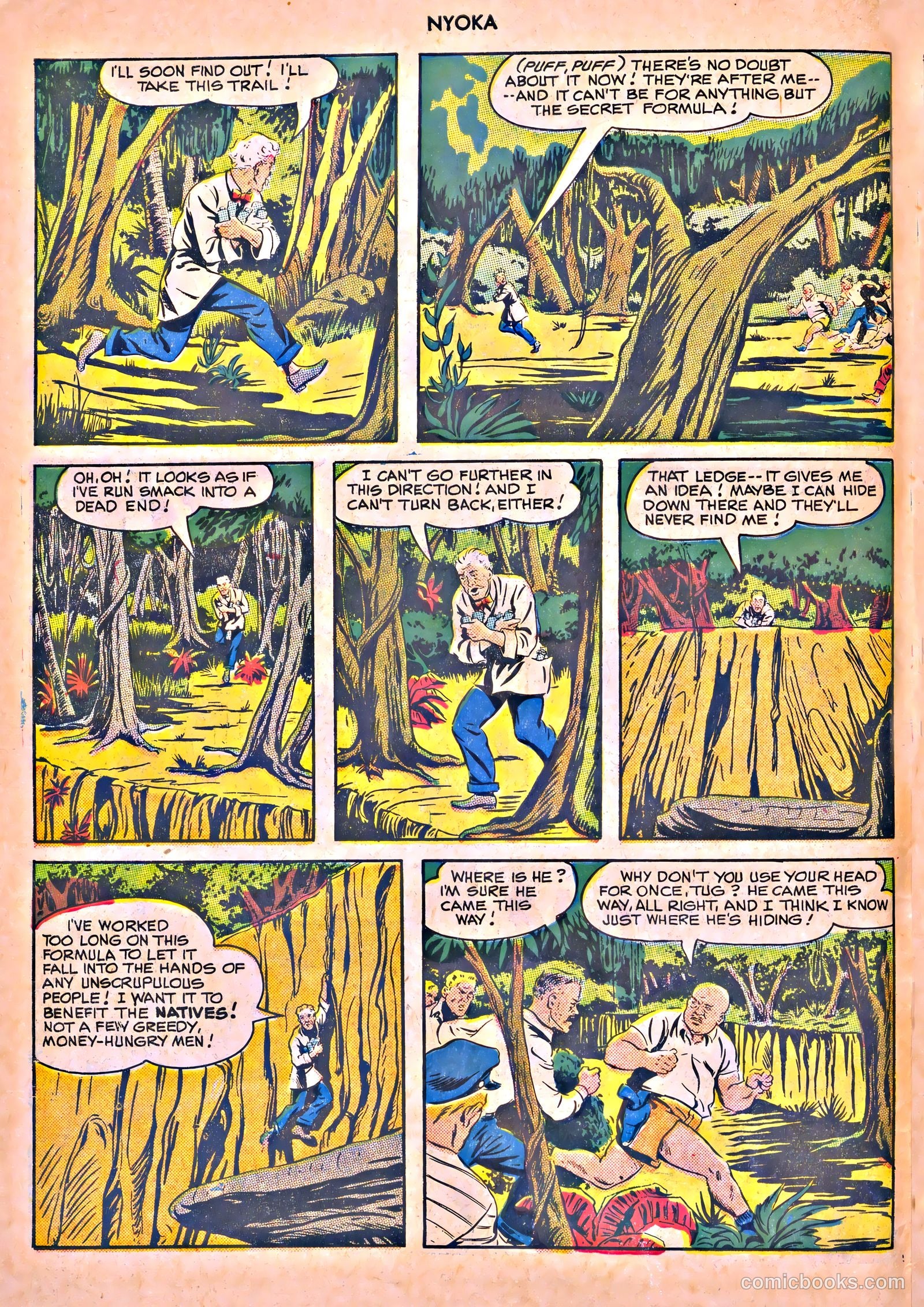 Nyoka the Jungle Girl #43 (1950) — page 6 of 52