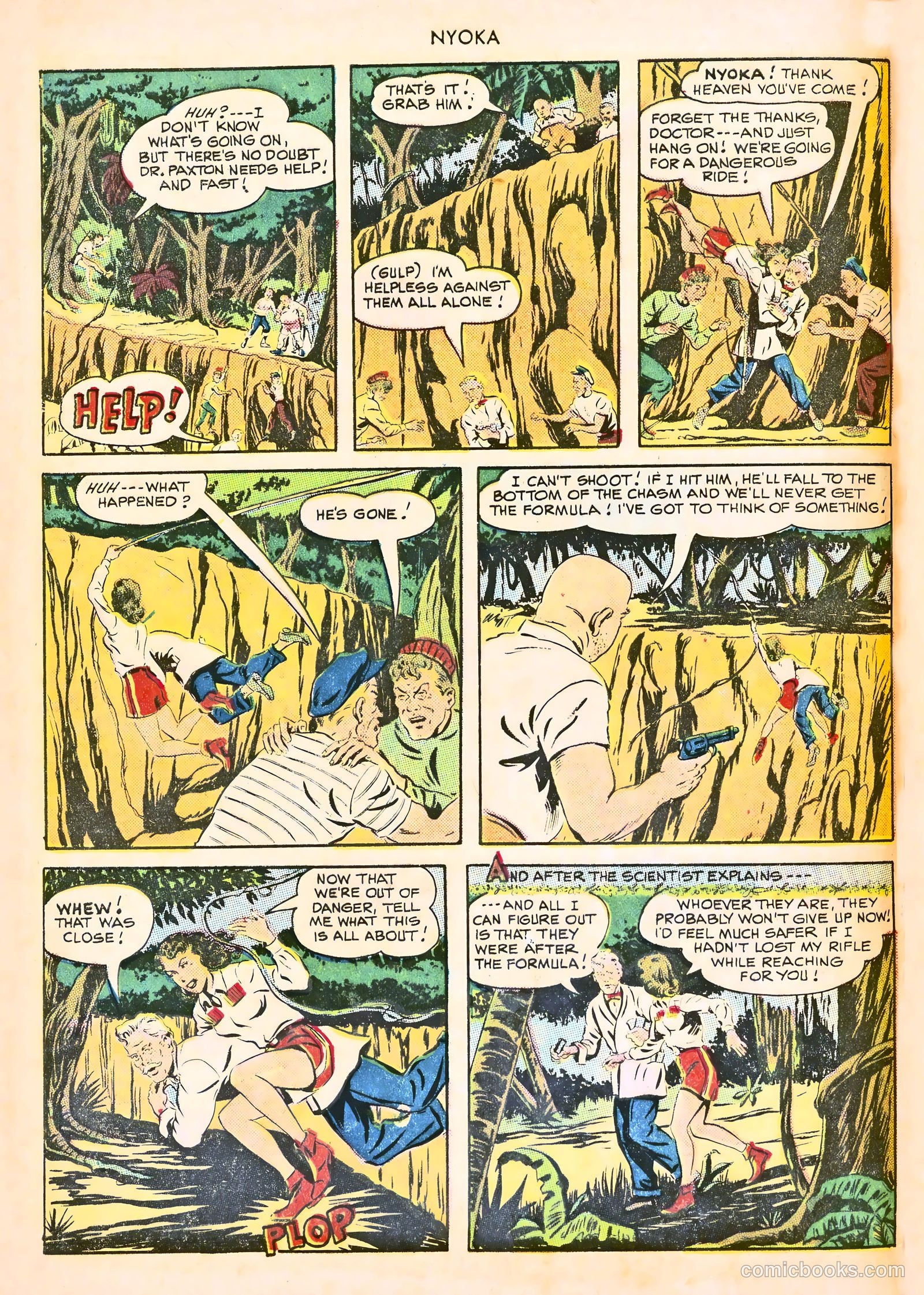 Nyoka the Jungle Girl #43 (1950) — page 8 of 52