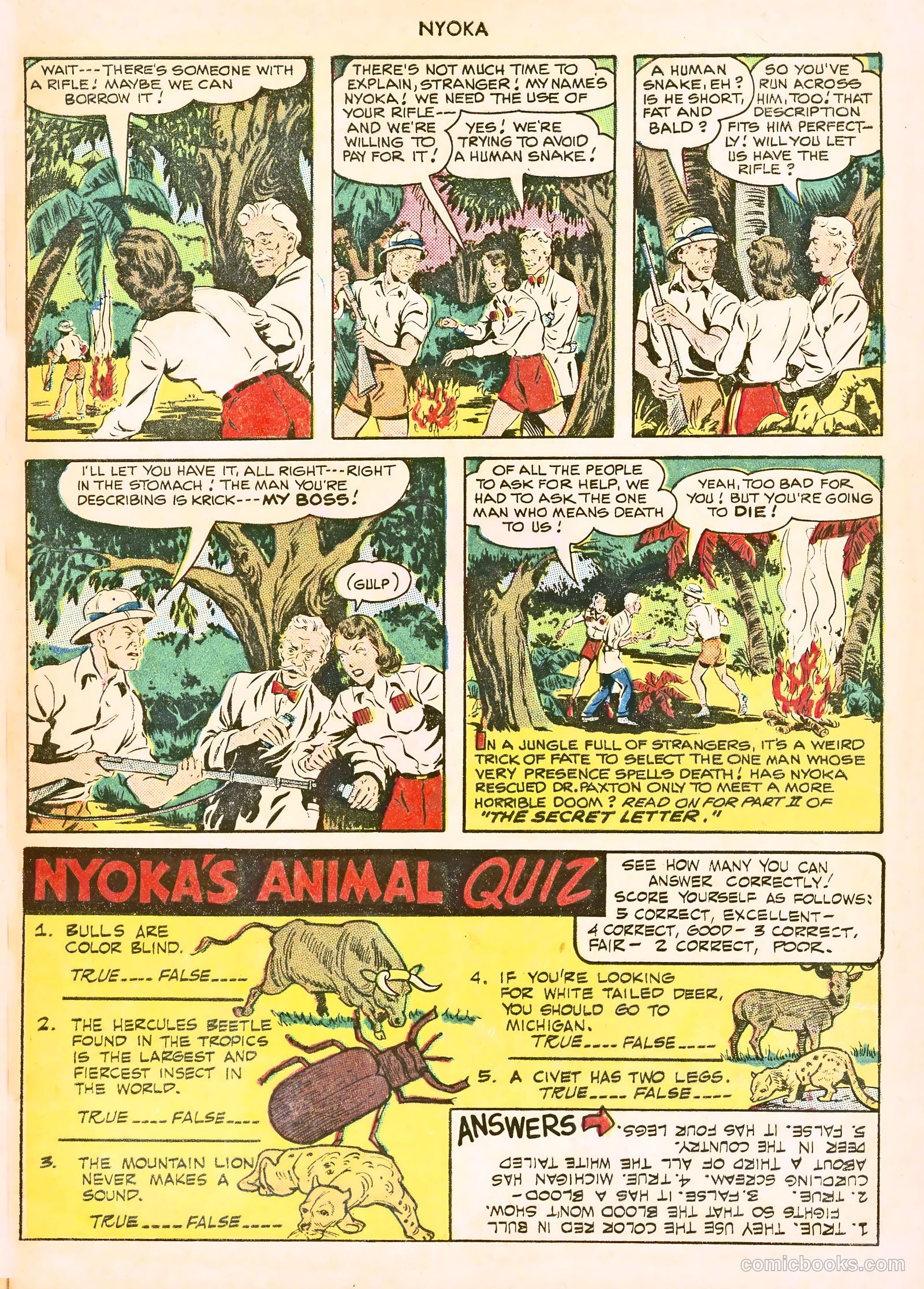 Nyoka the Jungle Girl #43 (1950) — page 9 of 52