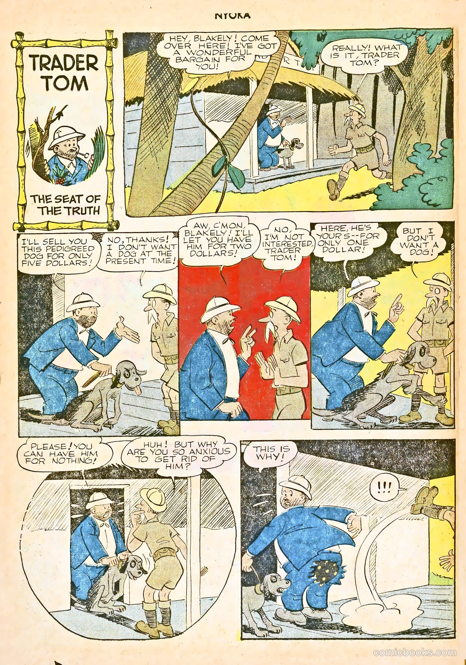 Nyoka the Jungle Girl #43 (1950) — page 10 of 52