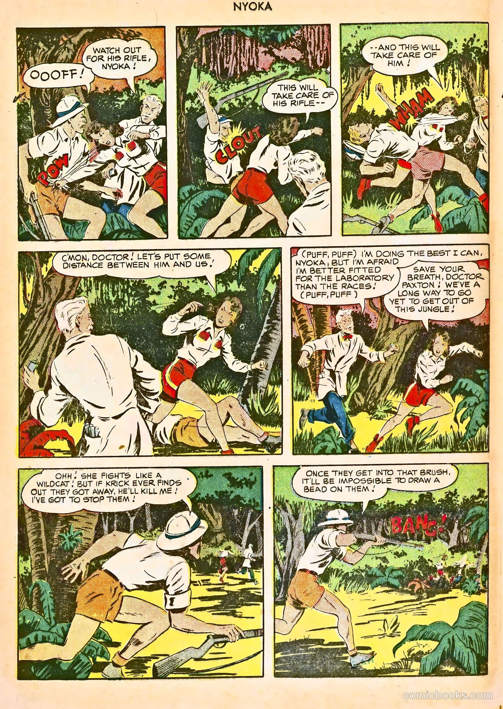 Nyoka the Jungle Girl #43 (1950) — page 12 of 52