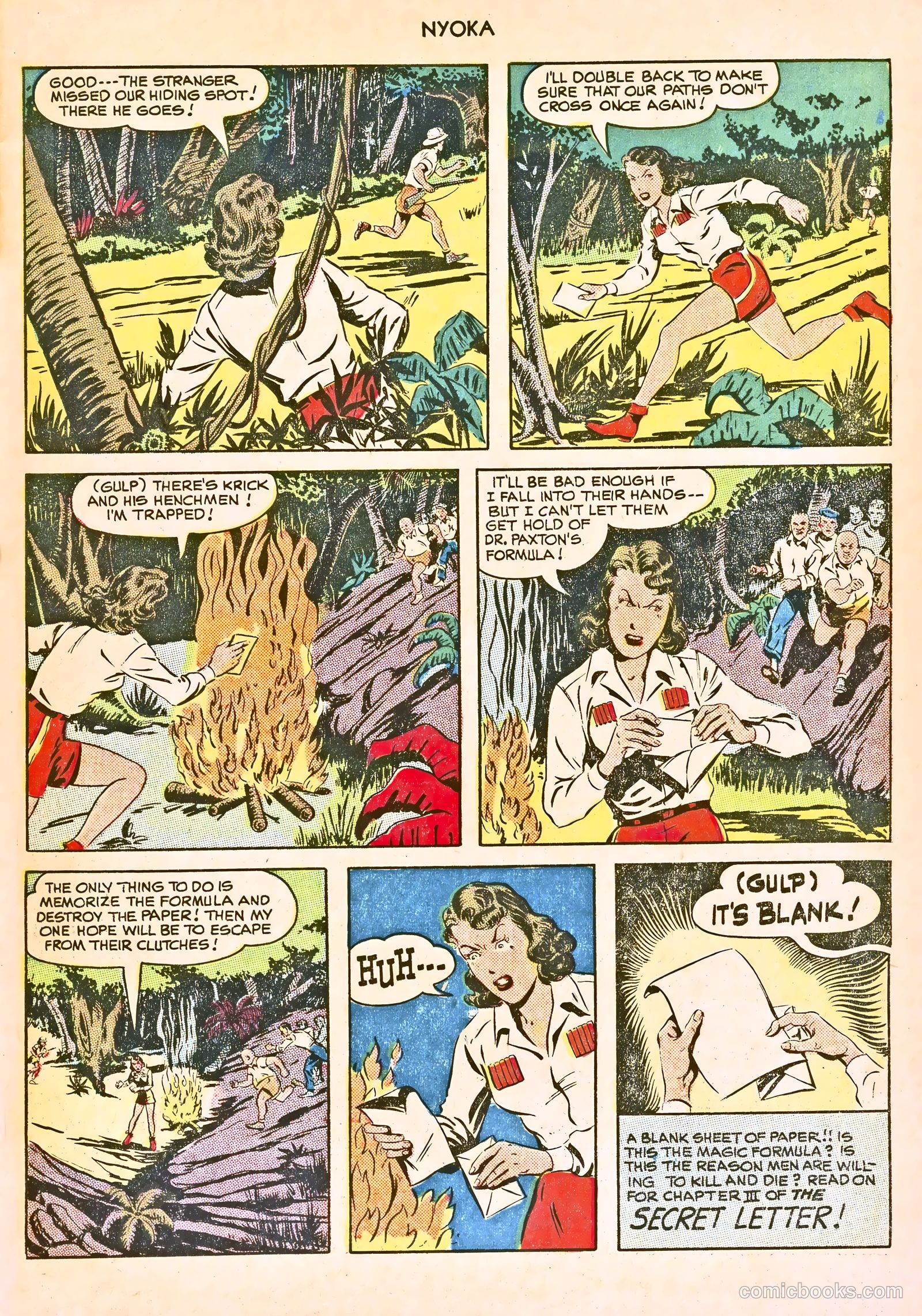 Nyoka the Jungle Girl #43 (1950) — page 15 of 52