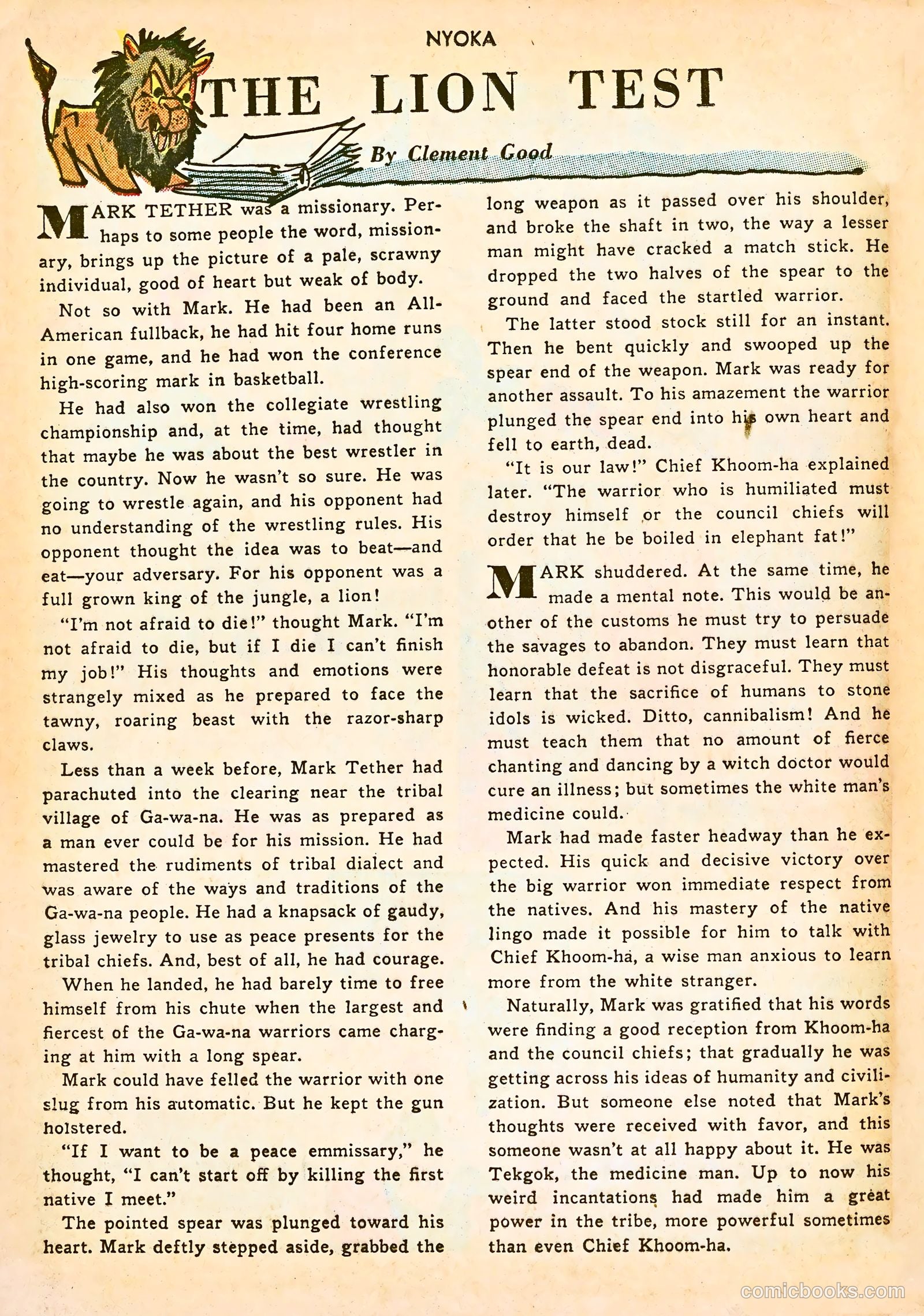 Nyoka the Jungle Girl #43 (1950) — page 16 of 52