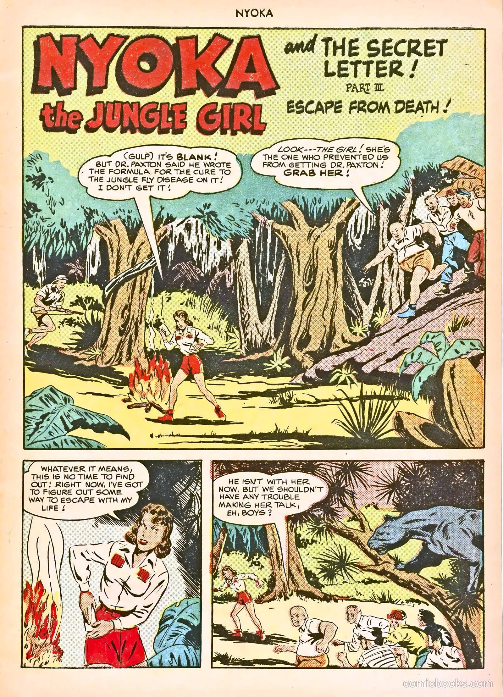 Nyoka the Jungle Girl #43 (1950) — page 19 of 52