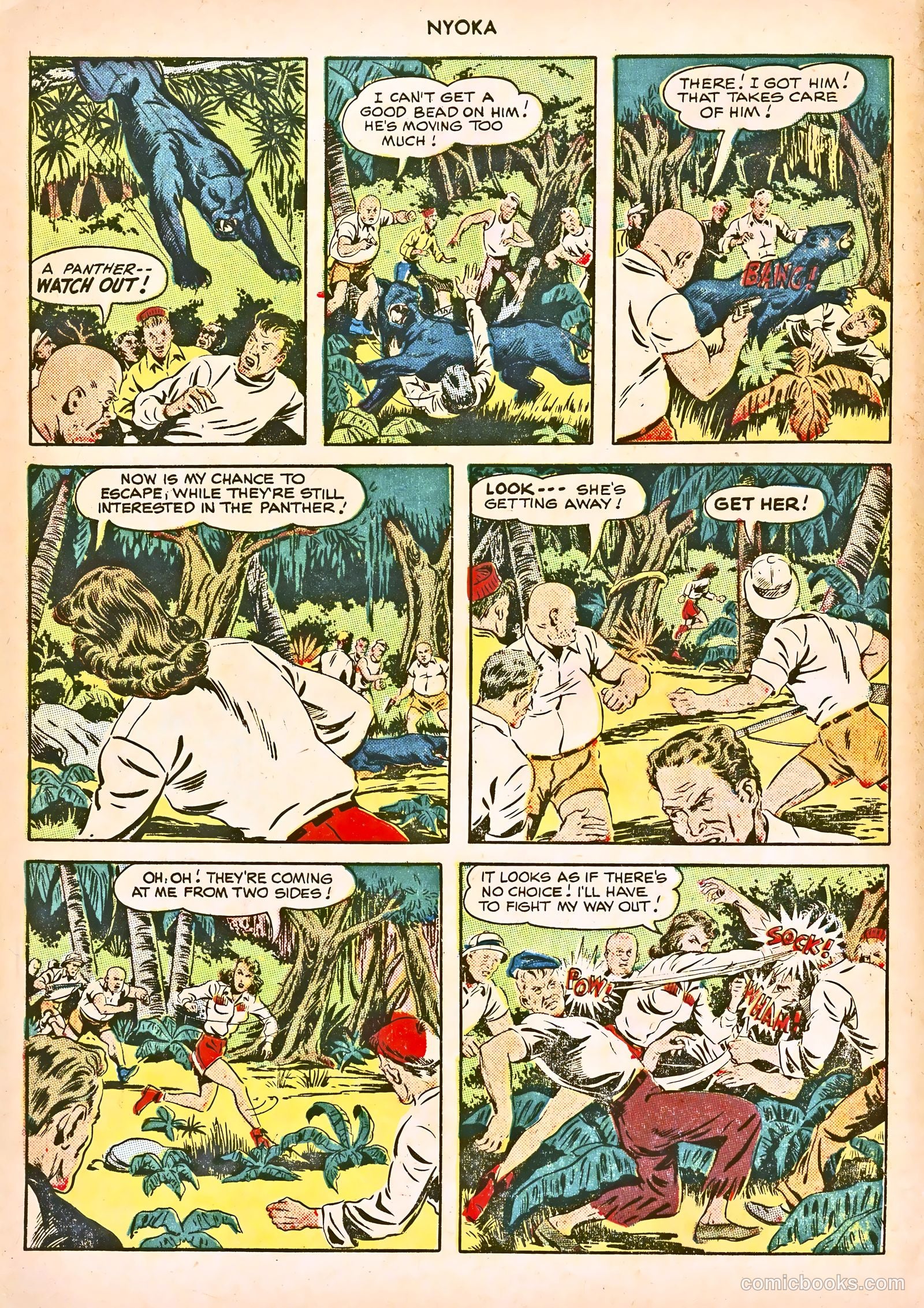 Nyoka the Jungle Girl #43 (1950) — page 20 of 52