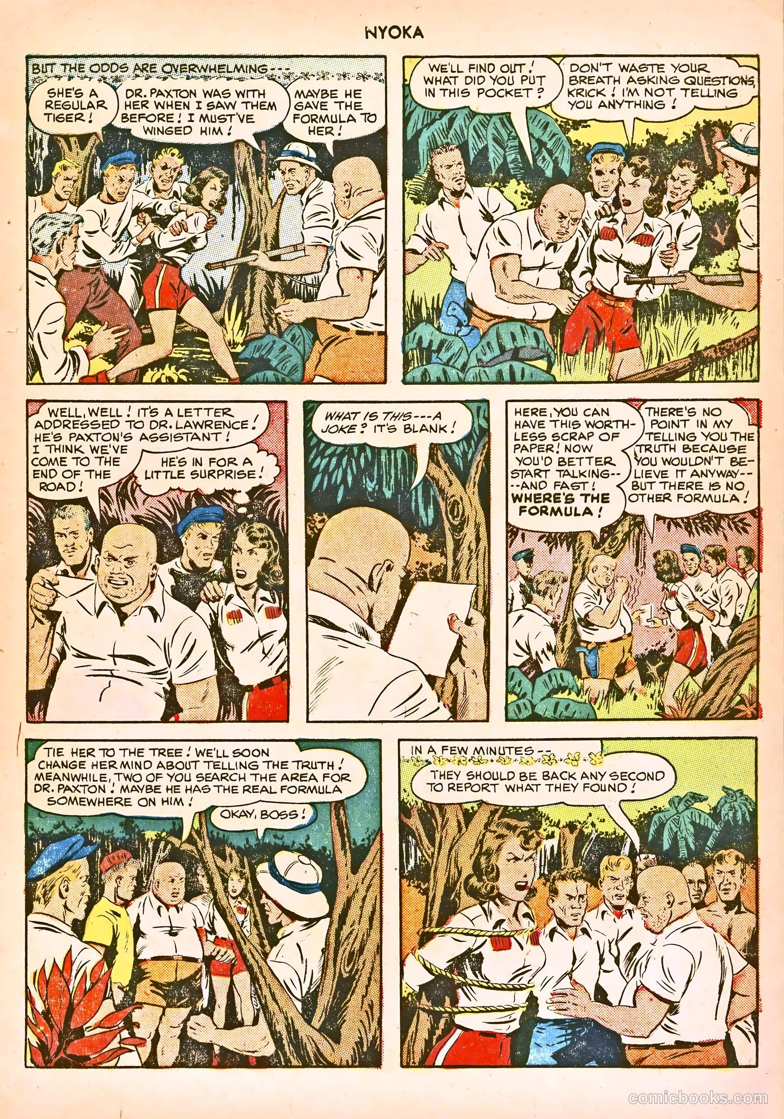 Nyoka the Jungle Girl #43 (1950) — page 21 of 52