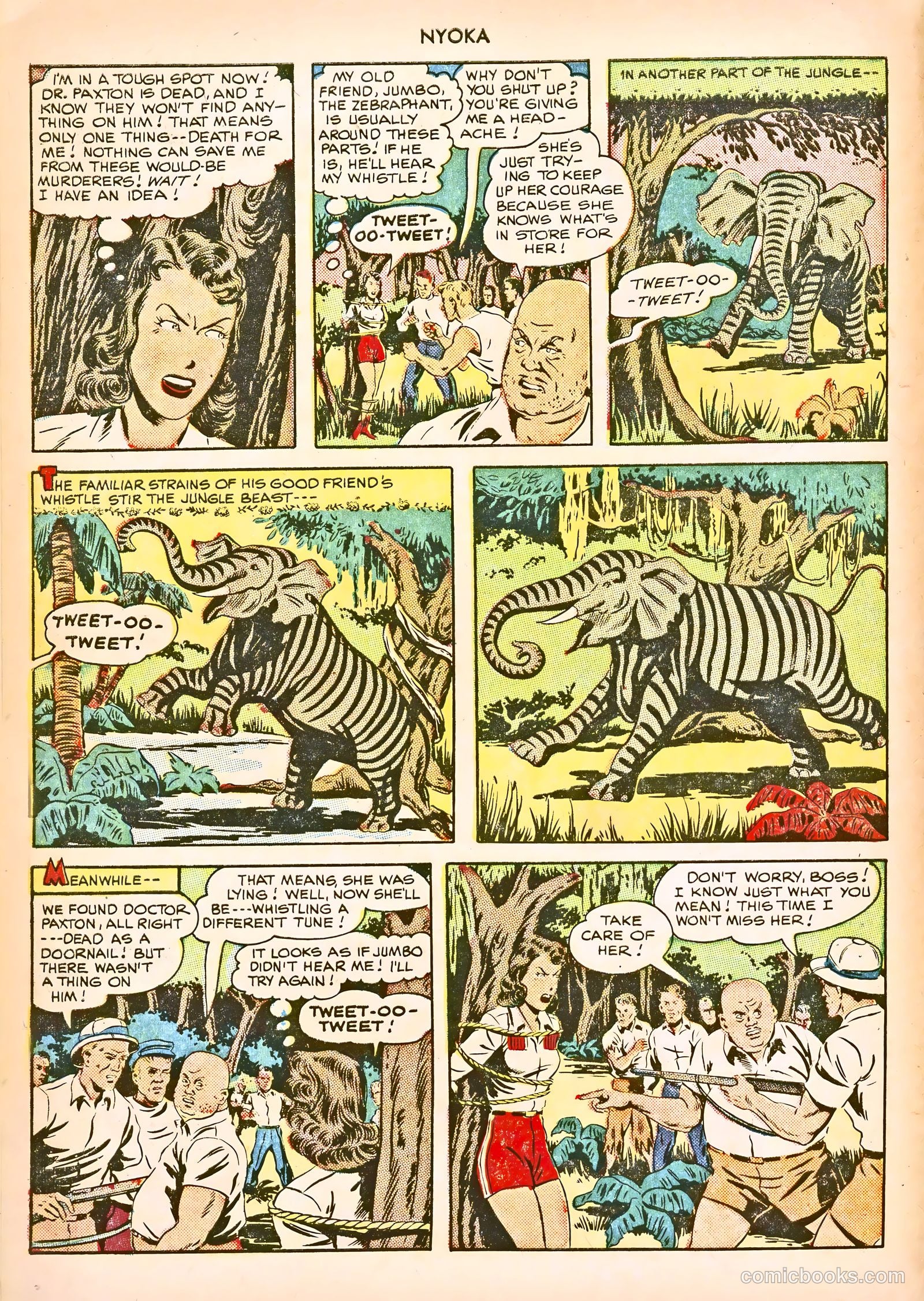 Nyoka the Jungle Girl #43 (1950) — page 22 of 52