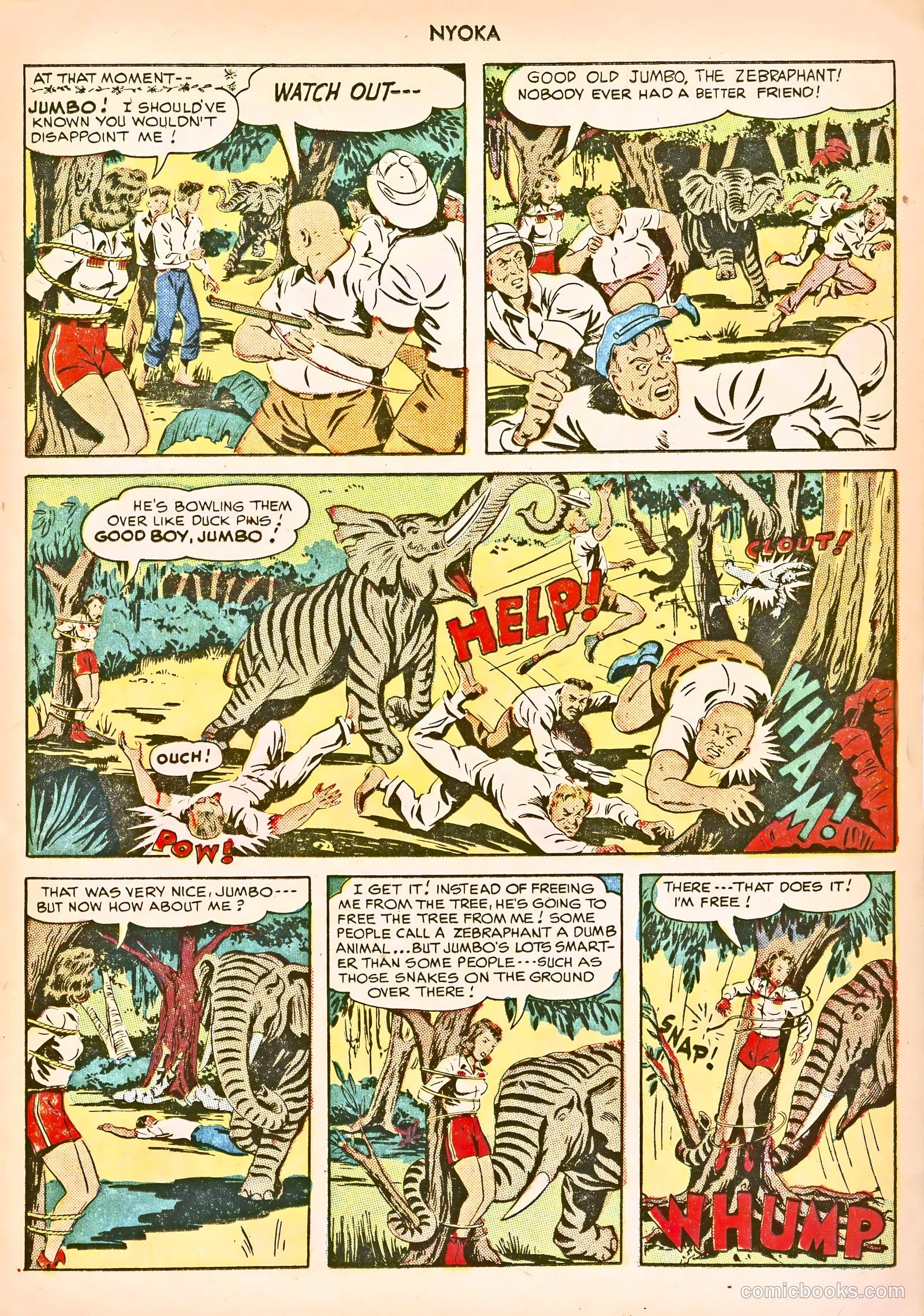 Nyoka the Jungle Girl #43 (1950) — page 23 of 52