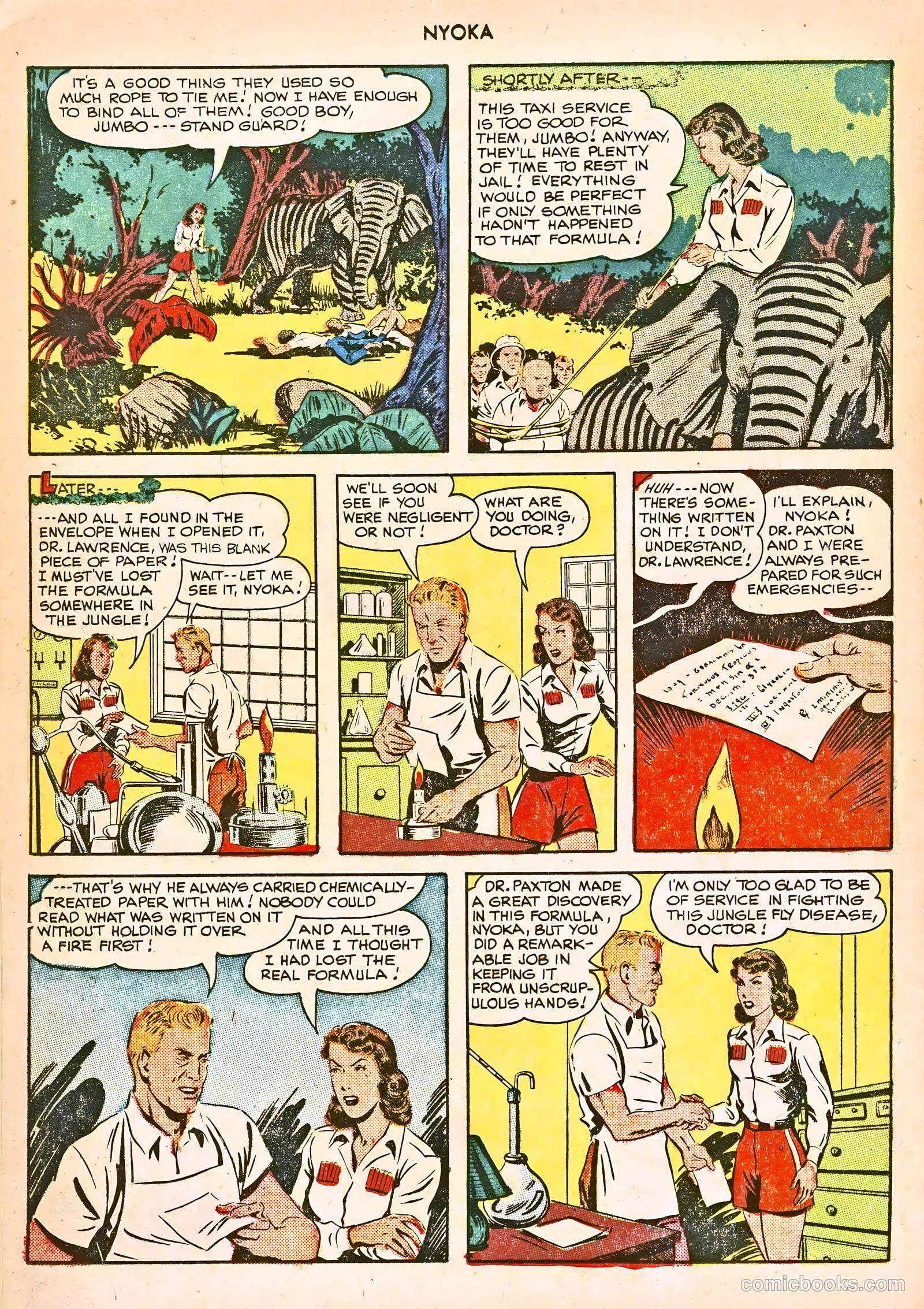 Nyoka the Jungle Girl #43 (1950) — page 24 of 52