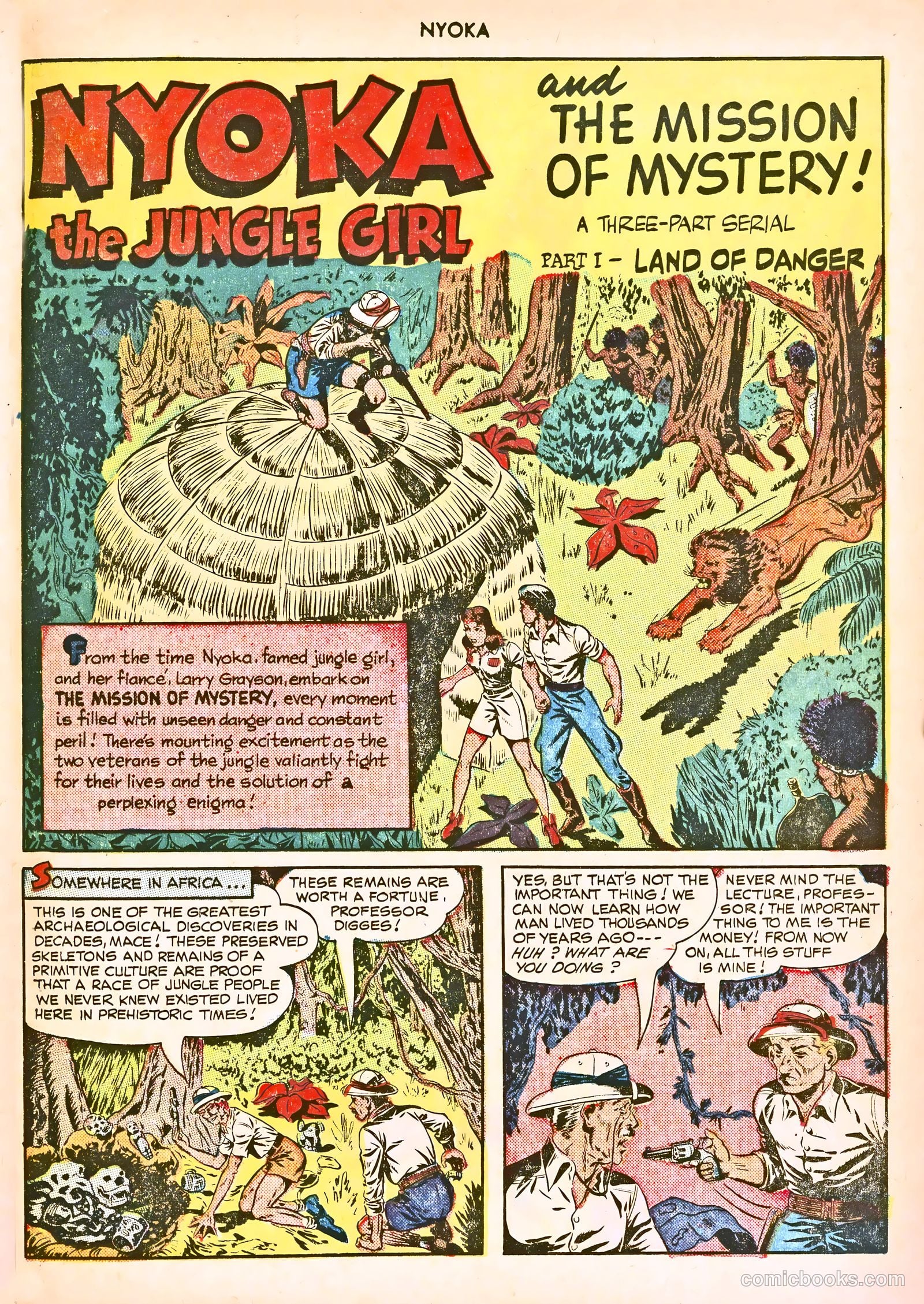 Nyoka the Jungle Girl #43 (1950) — page 29 of 52