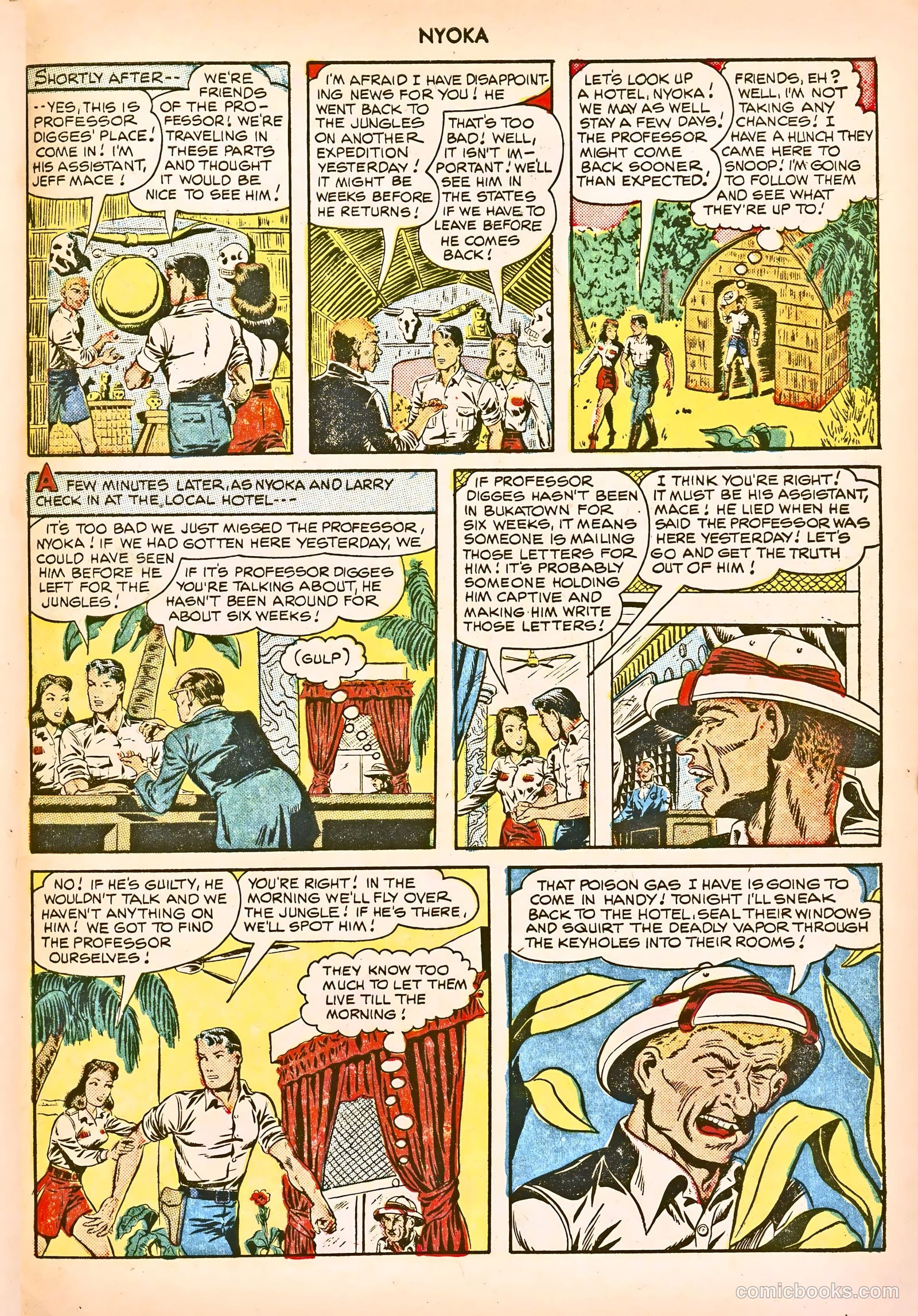 Nyoka the Jungle Girl #43 (1950) — page 31 of 52