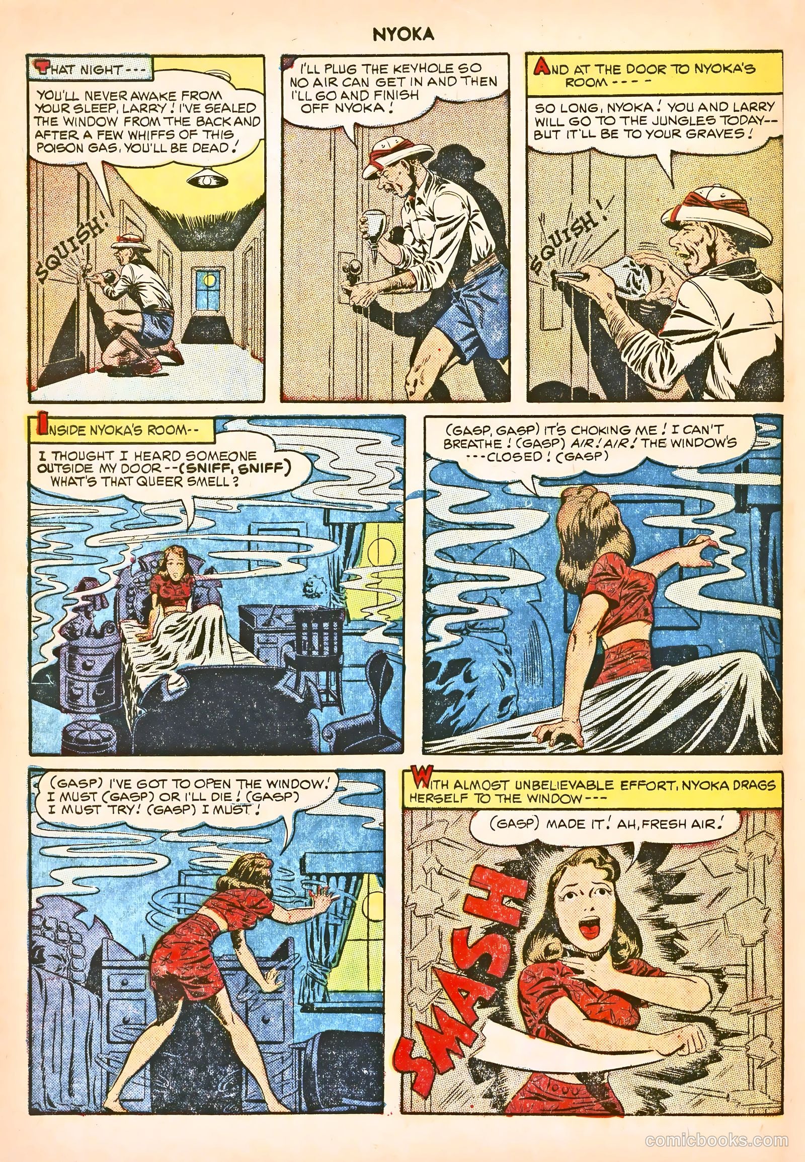 Nyoka the Jungle Girl #43 (1950) — page 32 of 52