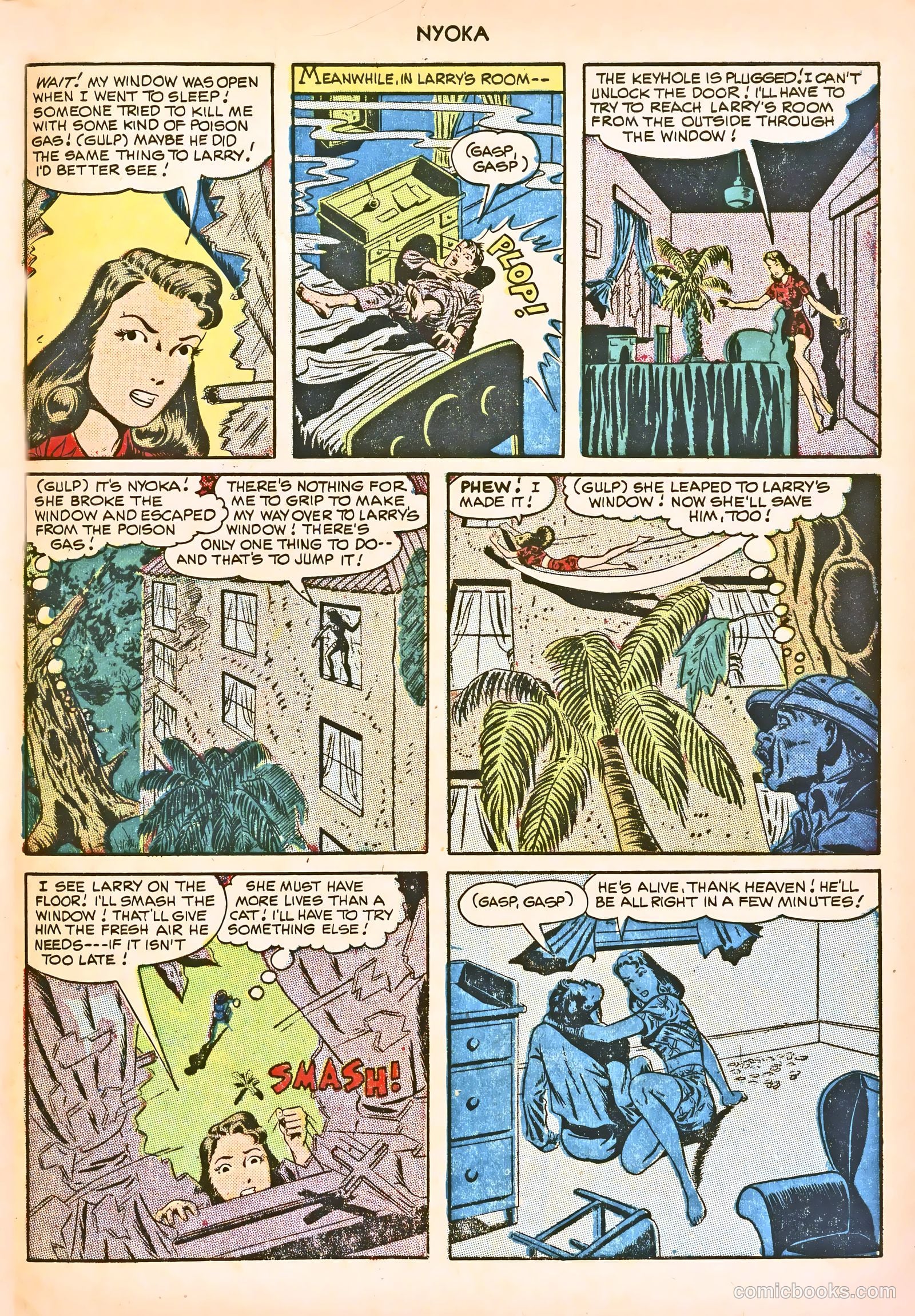 Nyoka the Jungle Girl #43 (1950) — page 33 of 52
