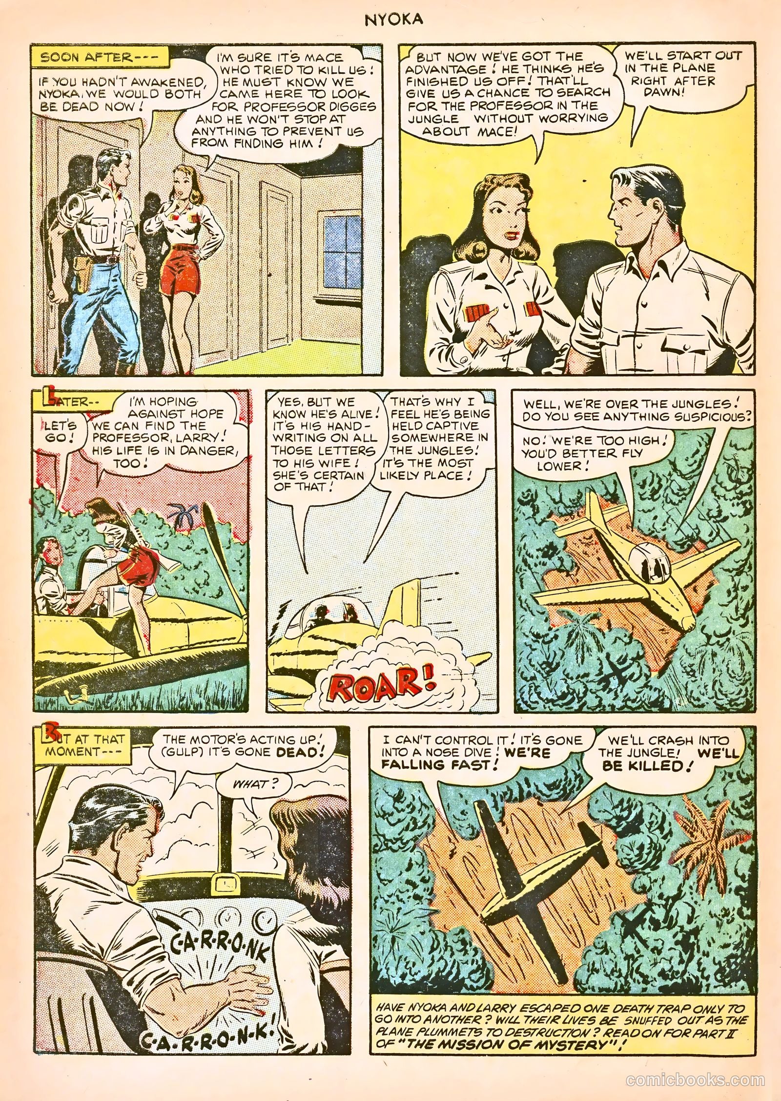 Nyoka the Jungle Girl #43 (1950) — page 34 of 52