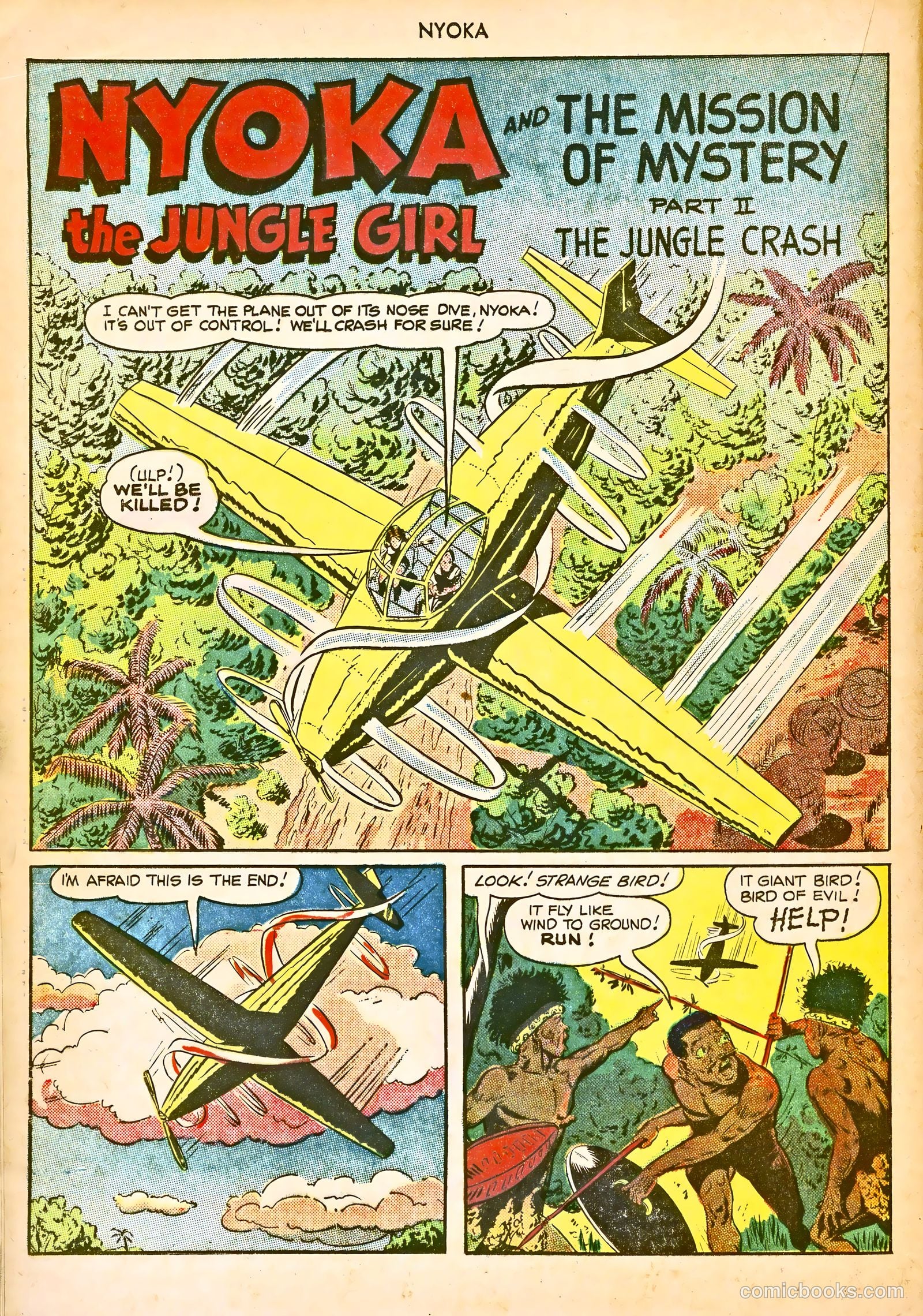 Nyoka the Jungle Girl #43 (1950) — page 36 of 52