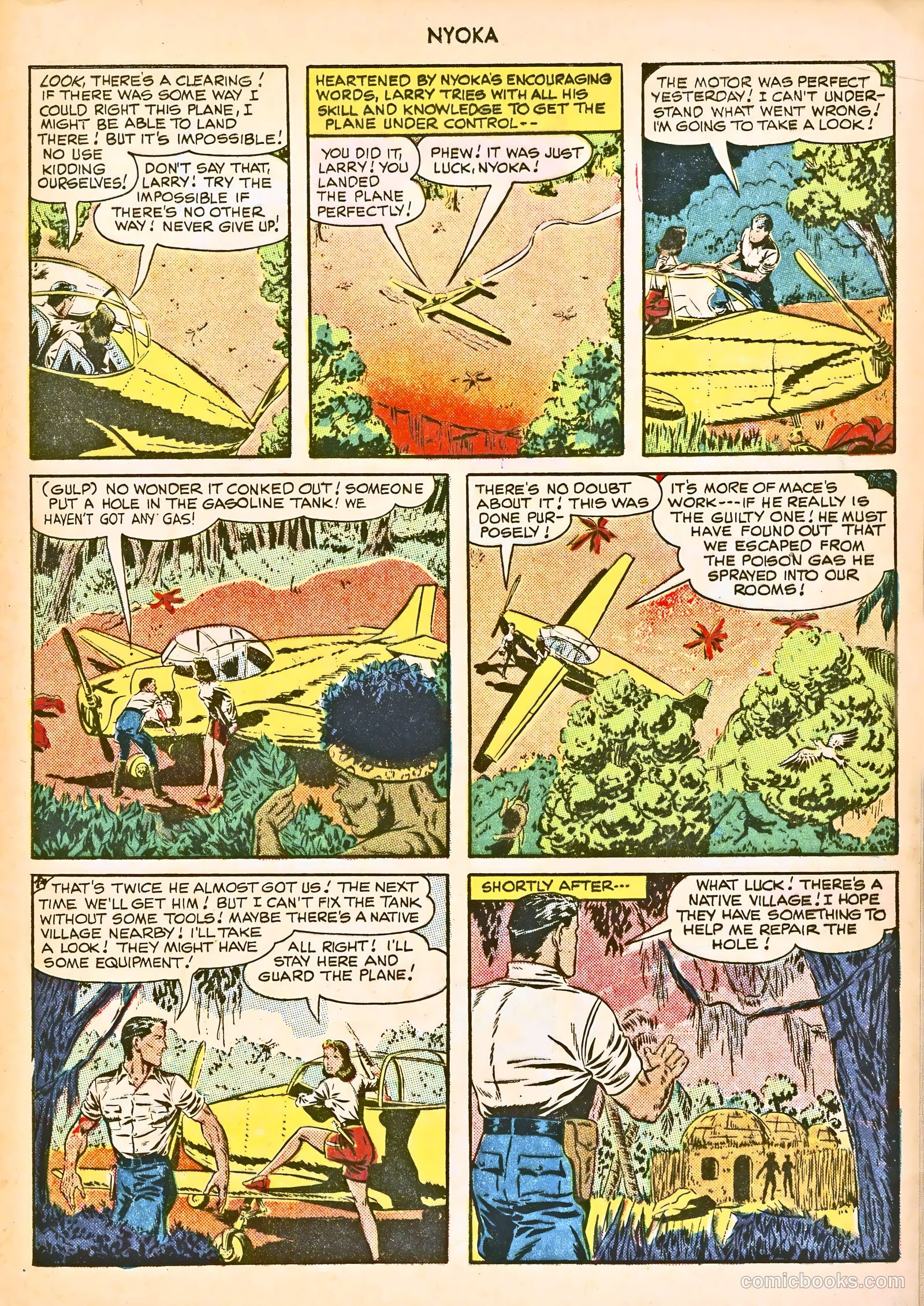 Nyoka the Jungle Girl #43 (1950) — page 37 of 52