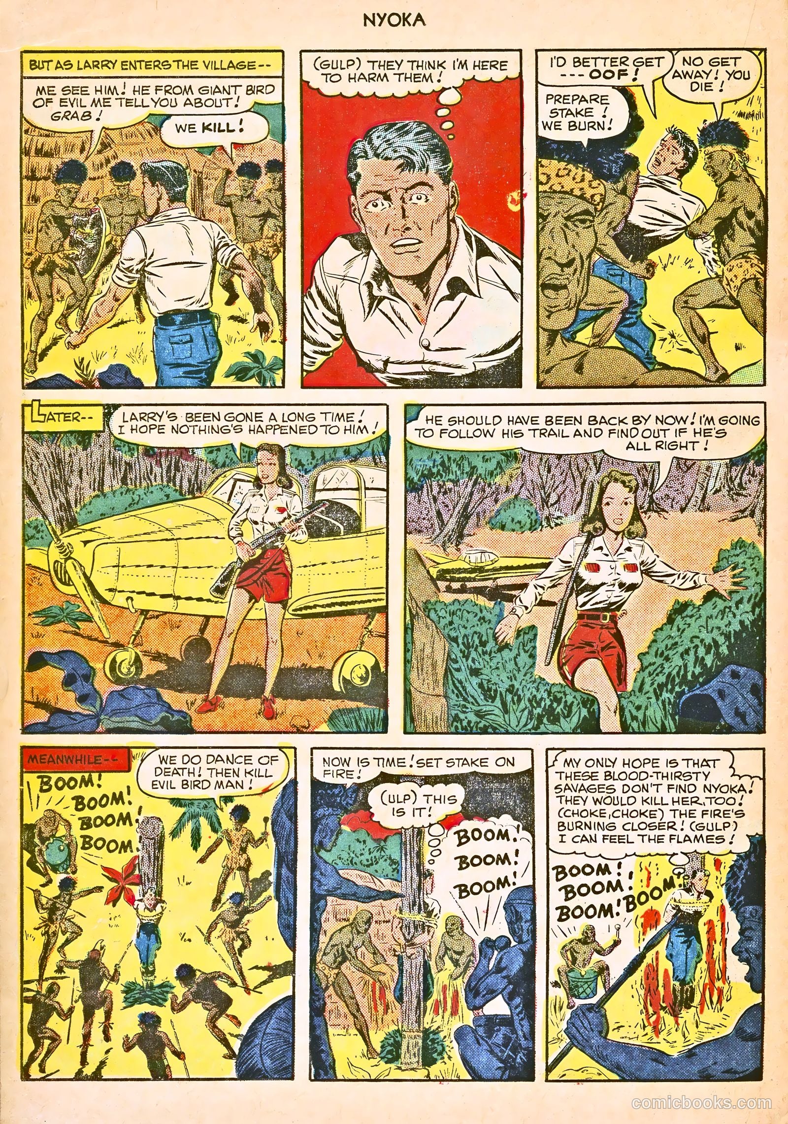 Nyoka the Jungle Girl #43 (1950) — page 38 of 52
