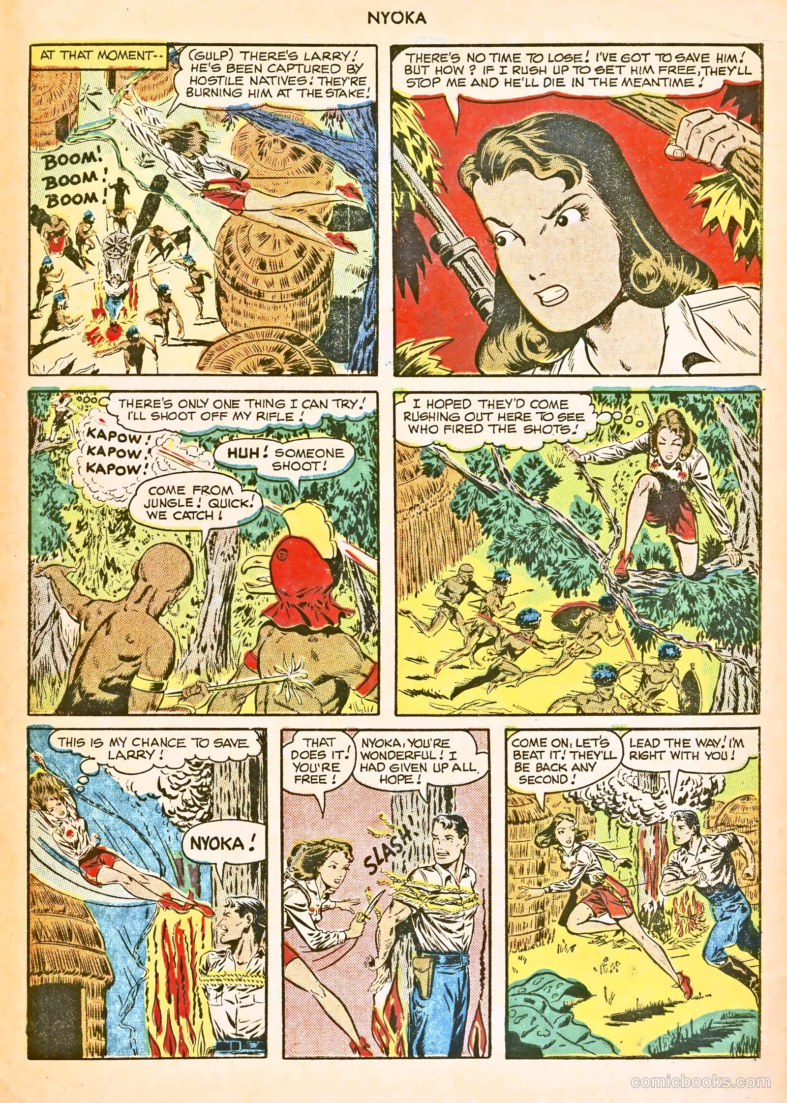Nyoka the Jungle Girl #43 (1950) — page 39 of 52