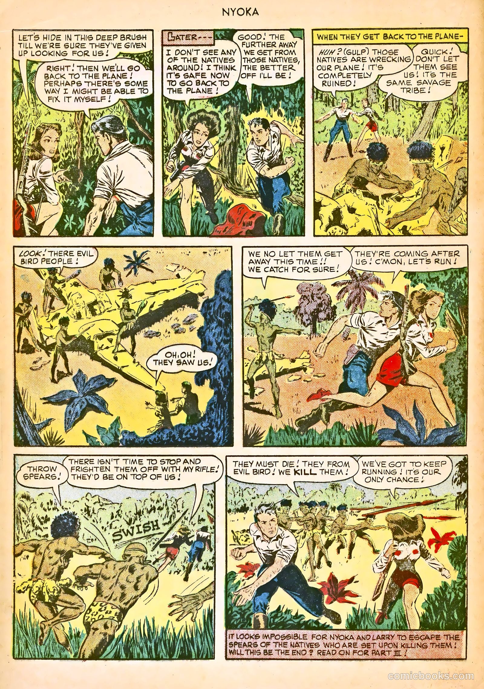 Nyoka the Jungle Girl #43 (1950) — page 40 of 52