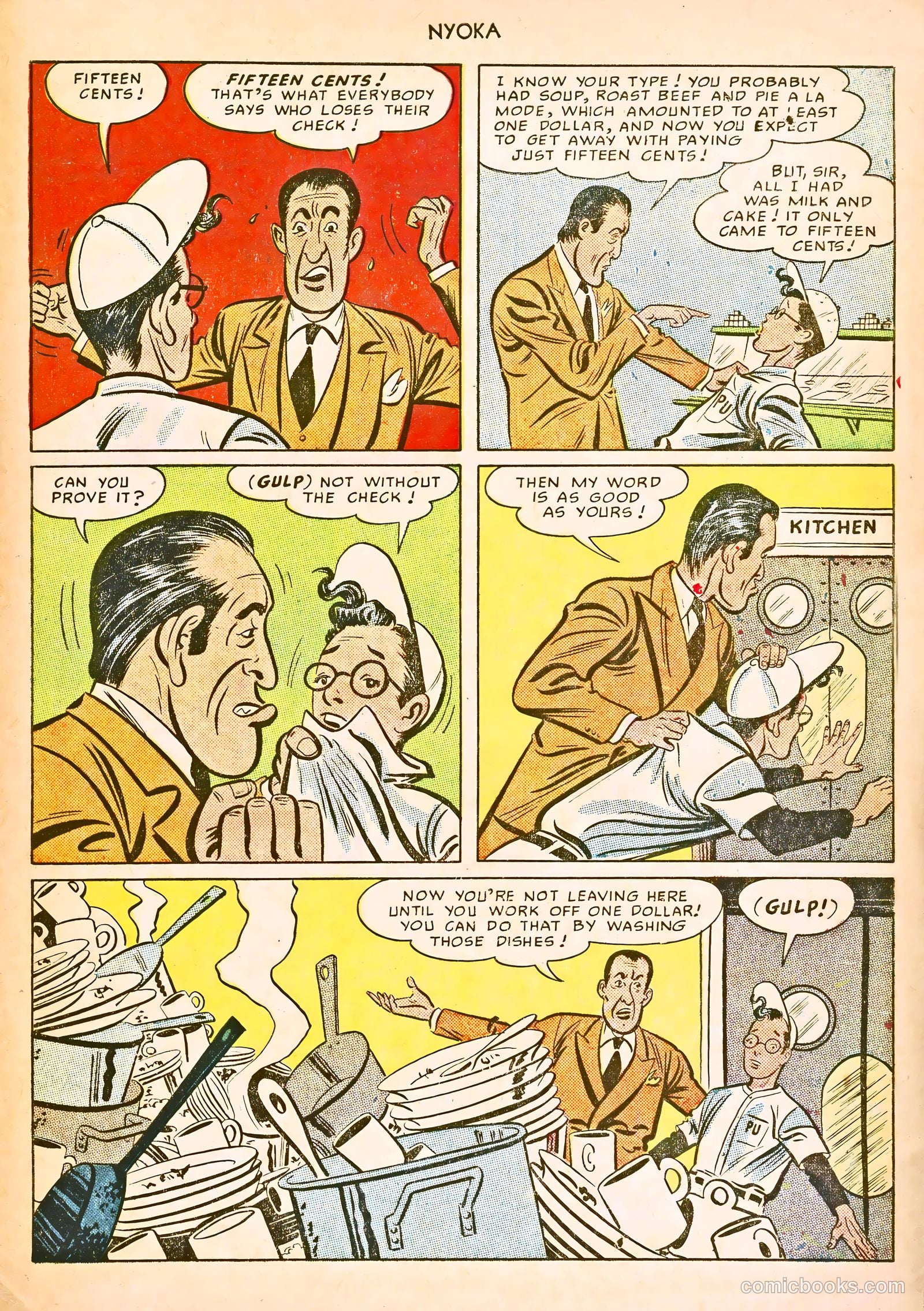 Nyoka the Jungle Girl #43 (1950) — page 43 of 52