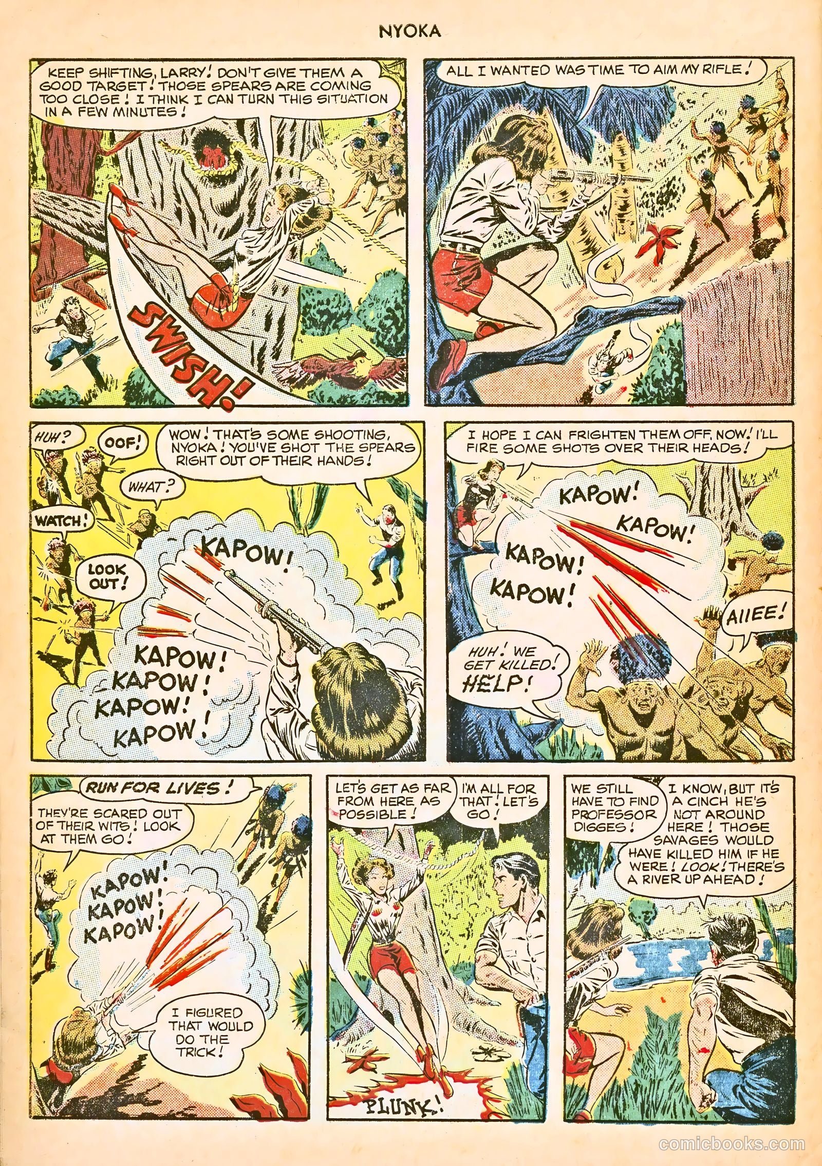 Nyoka the Jungle Girl #43 (1950) — page 46 of 52