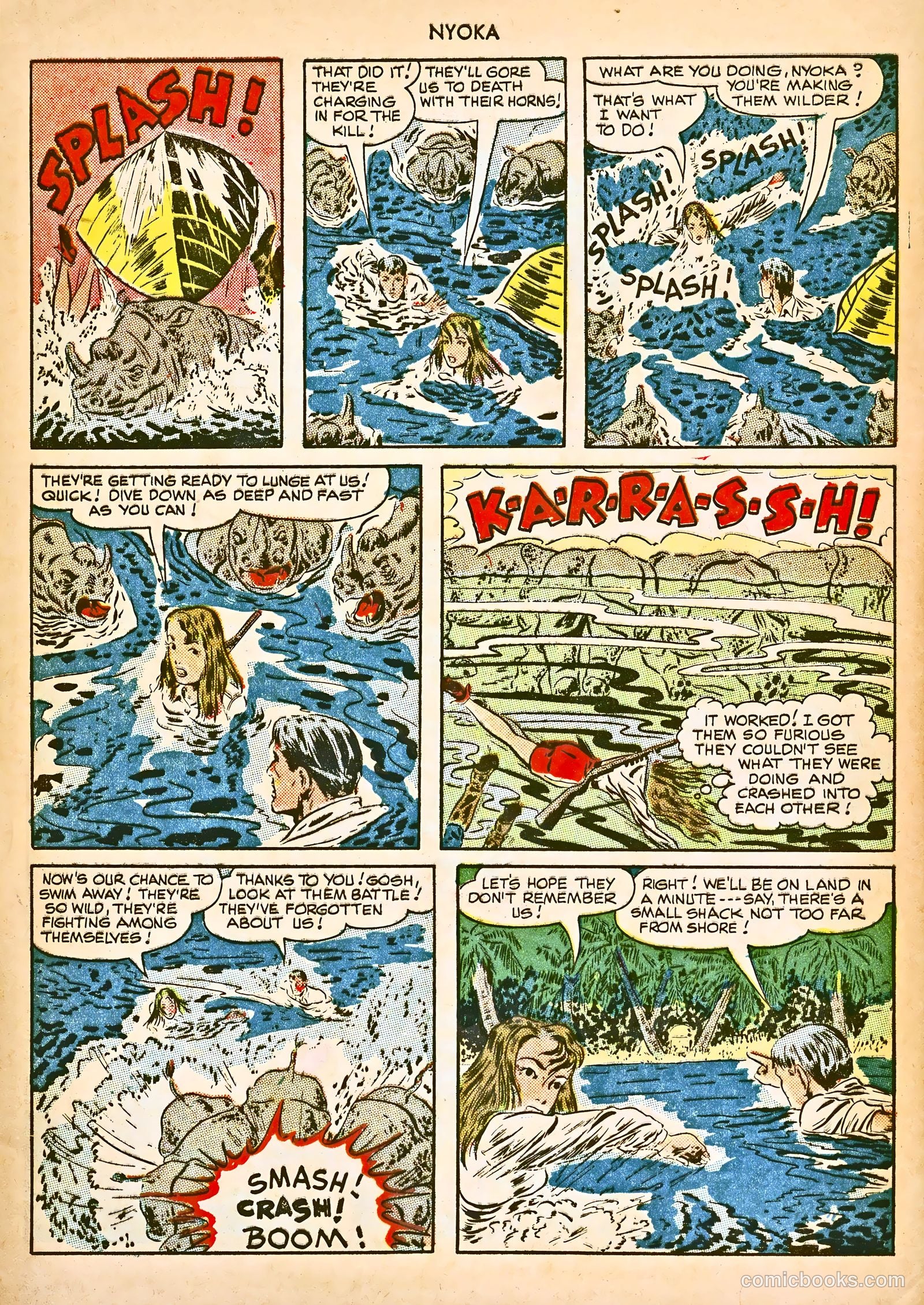Nyoka the Jungle Girl #43 (1950) — page 48 of 52