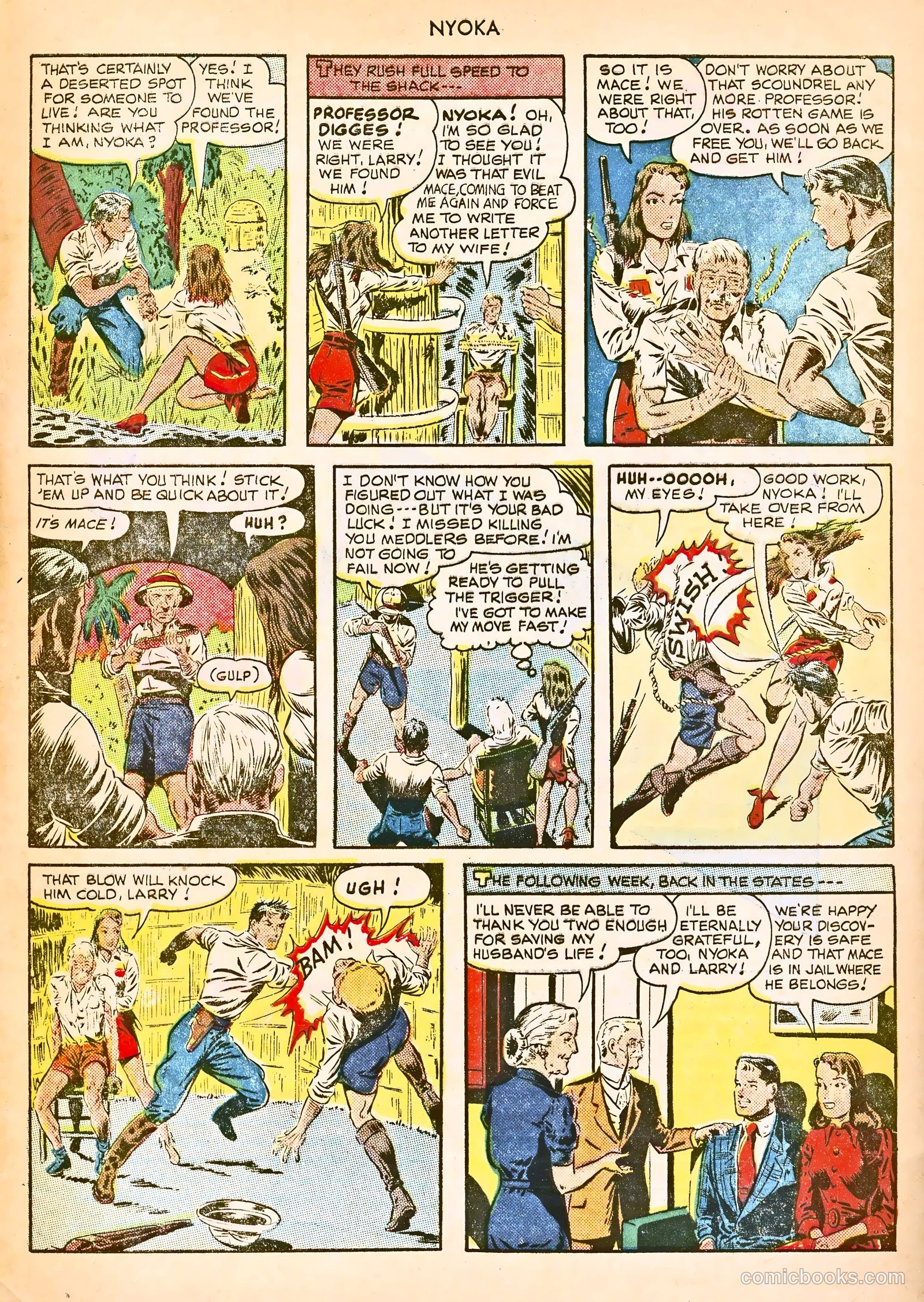 Nyoka the Jungle Girl #43 (1950) — page 49 of 52