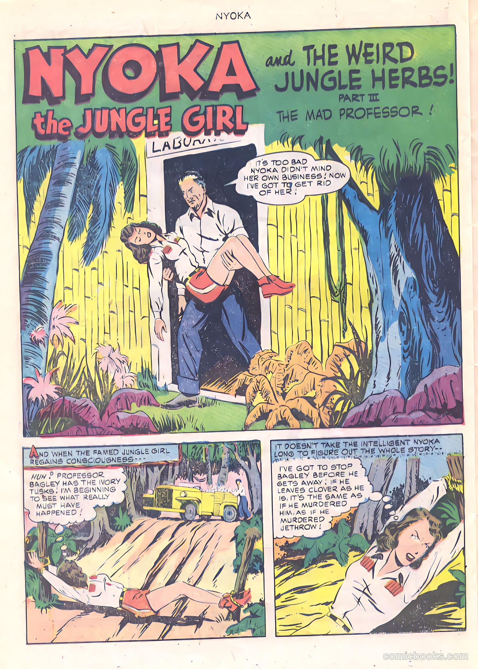 Nyoka the Jungle Girl #44 (1950) — page 24 of 36