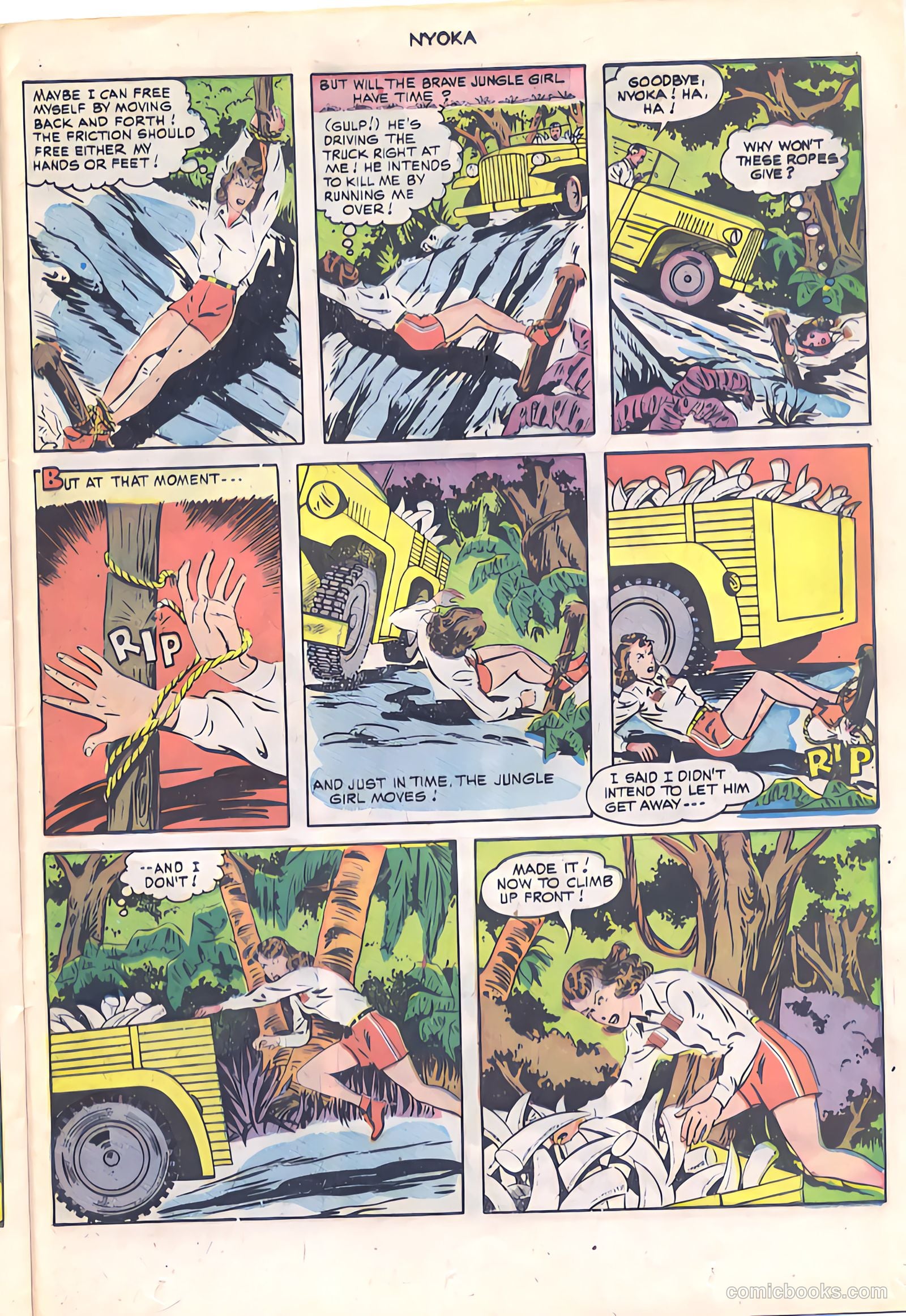 Nyoka the Jungle Girl #44 (1950) — page 25 of 36