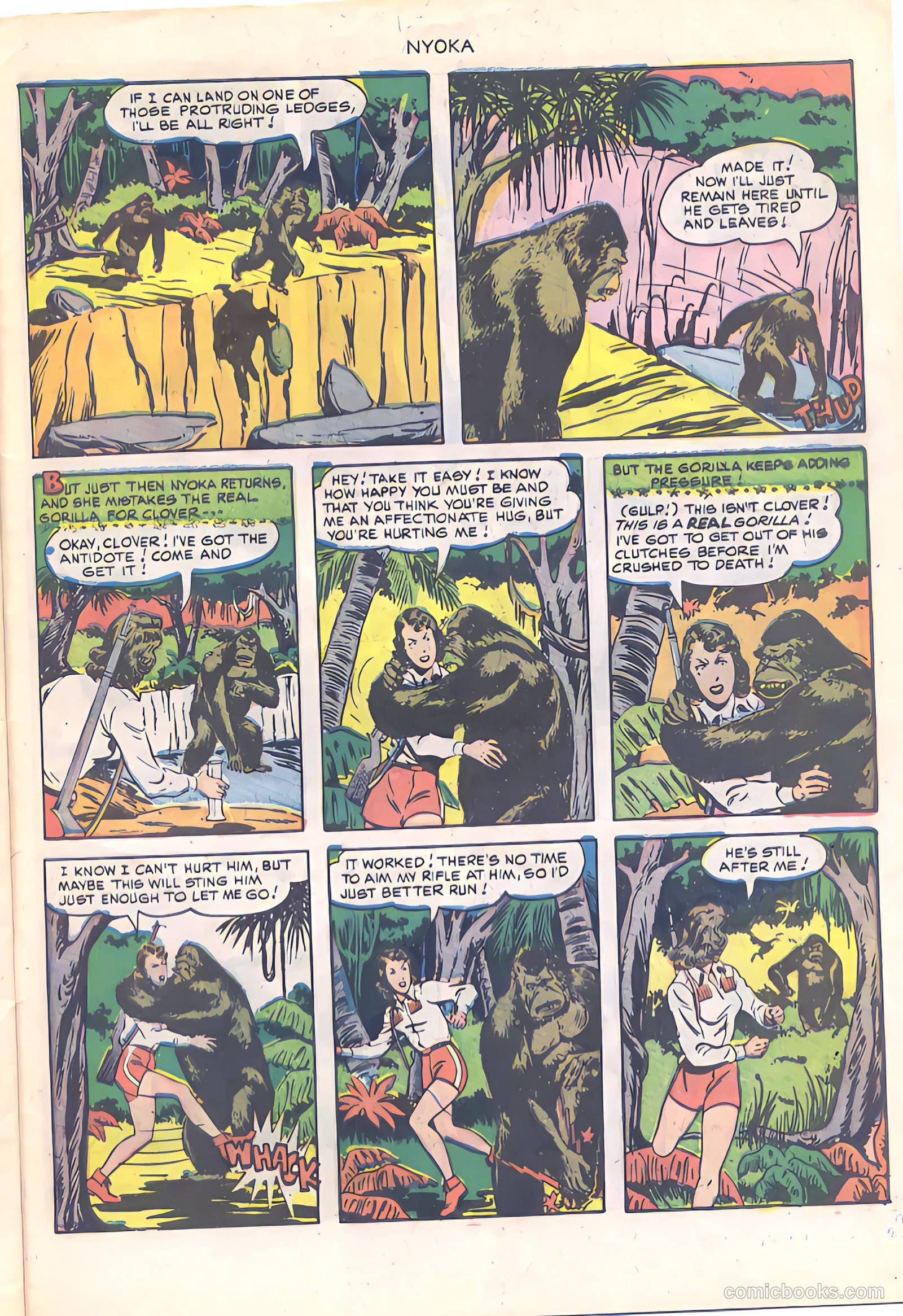 Nyoka the Jungle Girl #44 (1950) — page 27 of 36