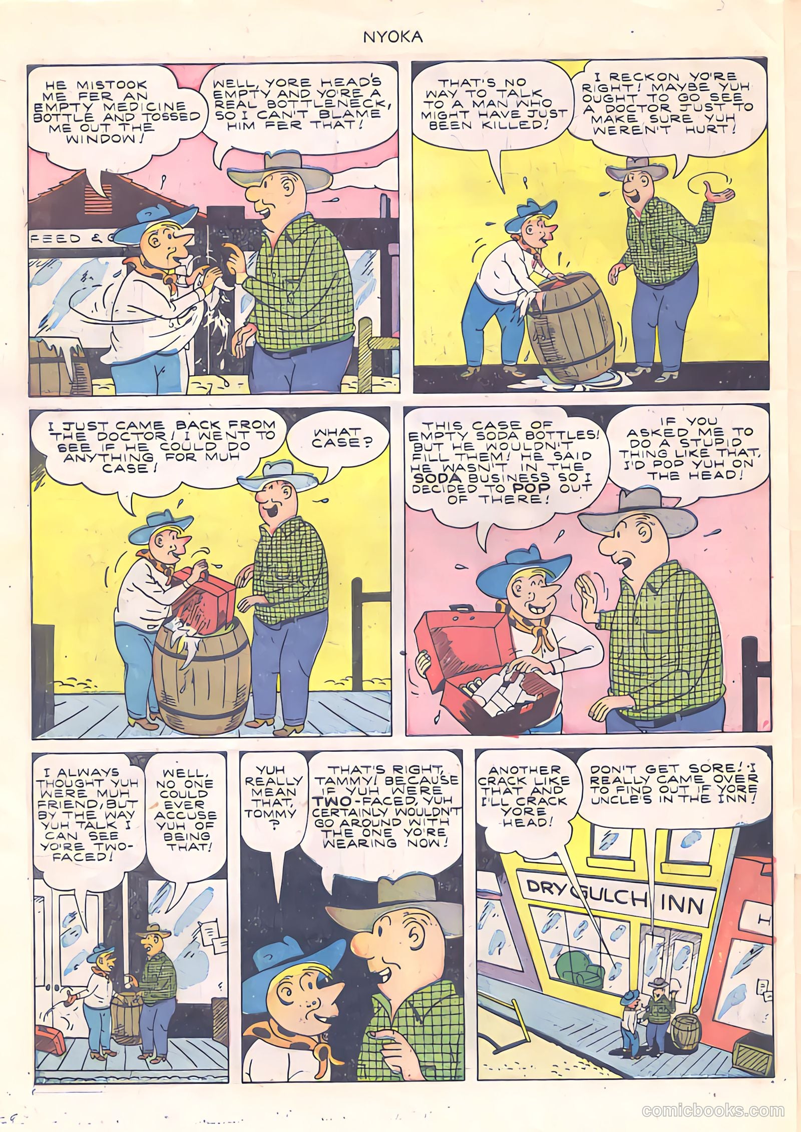 Nyoka the Jungle Girl #44 (1950) — page 30 of 36