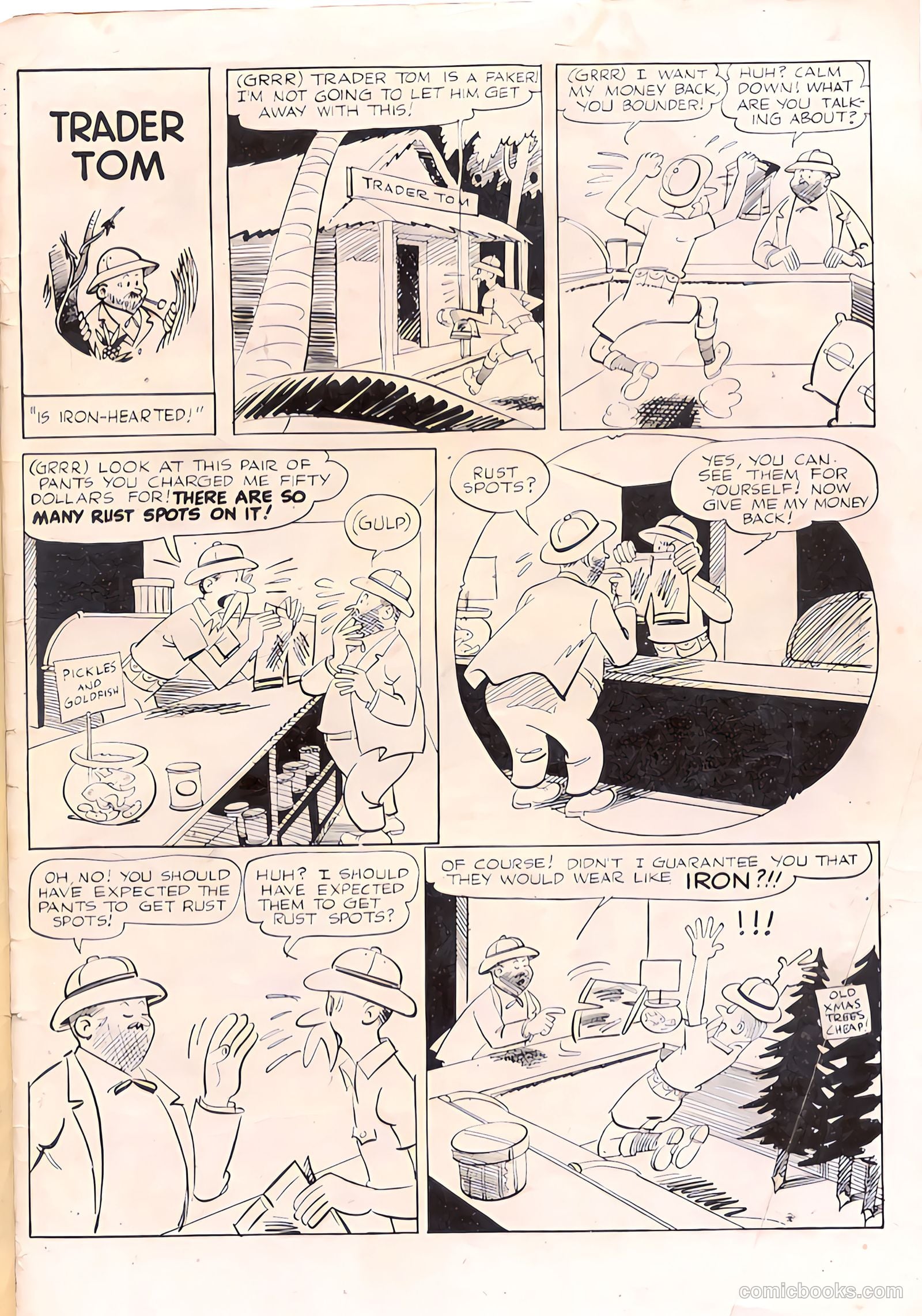 Nyoka the Jungle Girl #44 (1950) — page 35 of 36