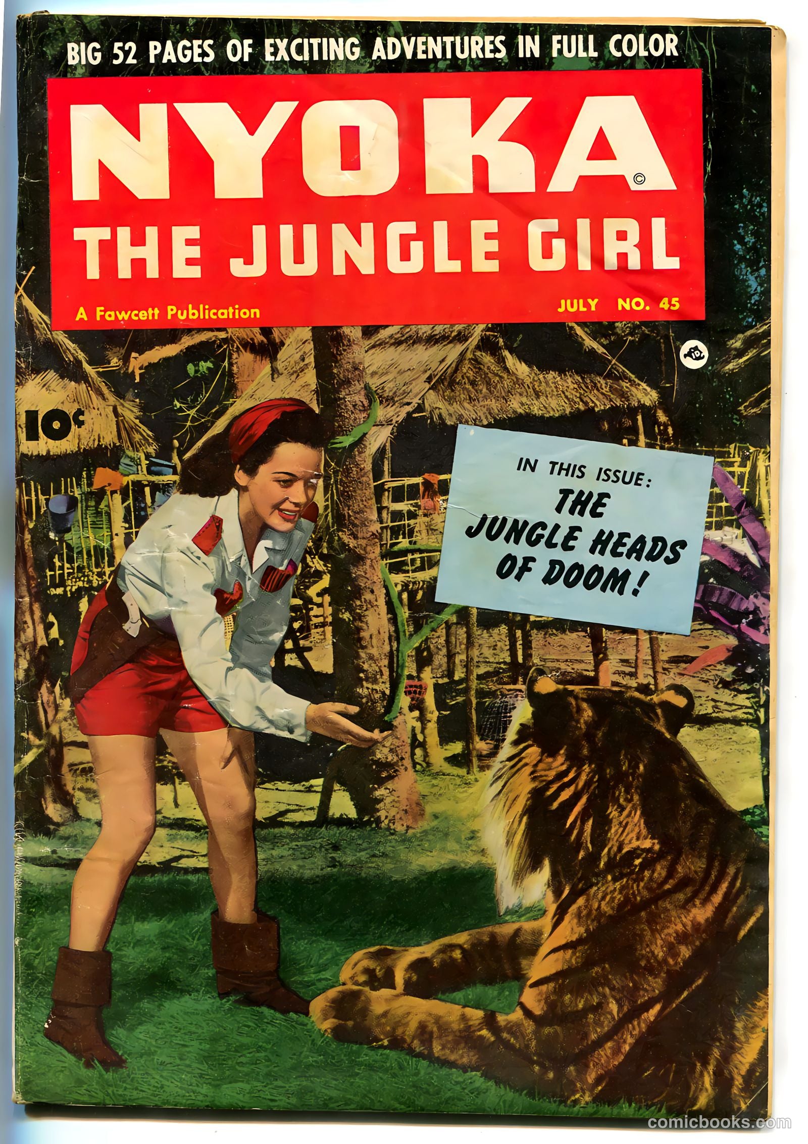 Nyoka the Jungle Girl #45